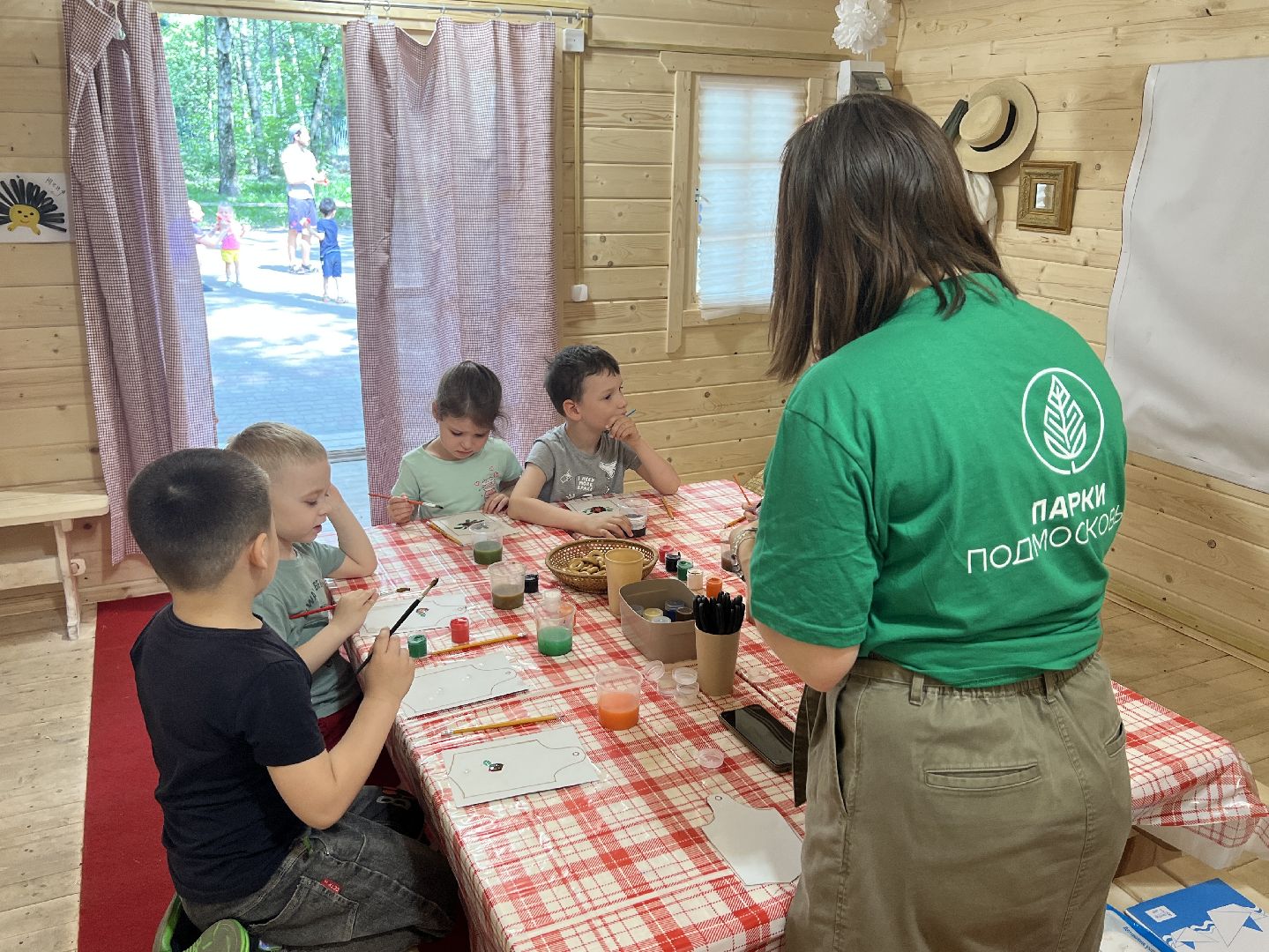 Химки, парк Дубки, мастер-класс, дети