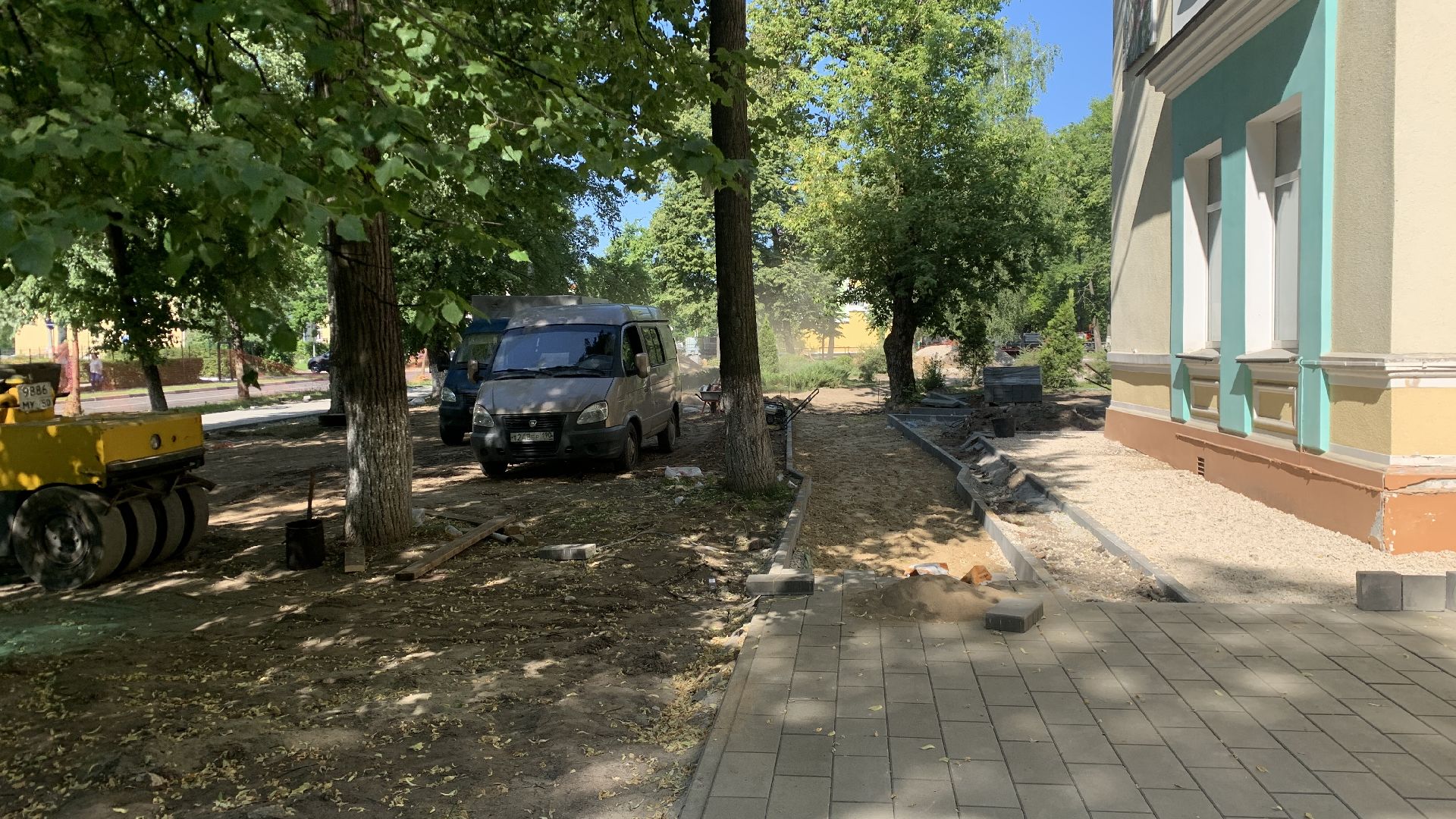 Ступино, благоустройство, детская поликлиника