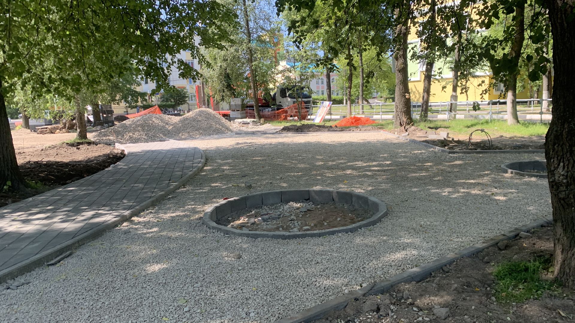 Ступино, благоустройство, детская поликлиника