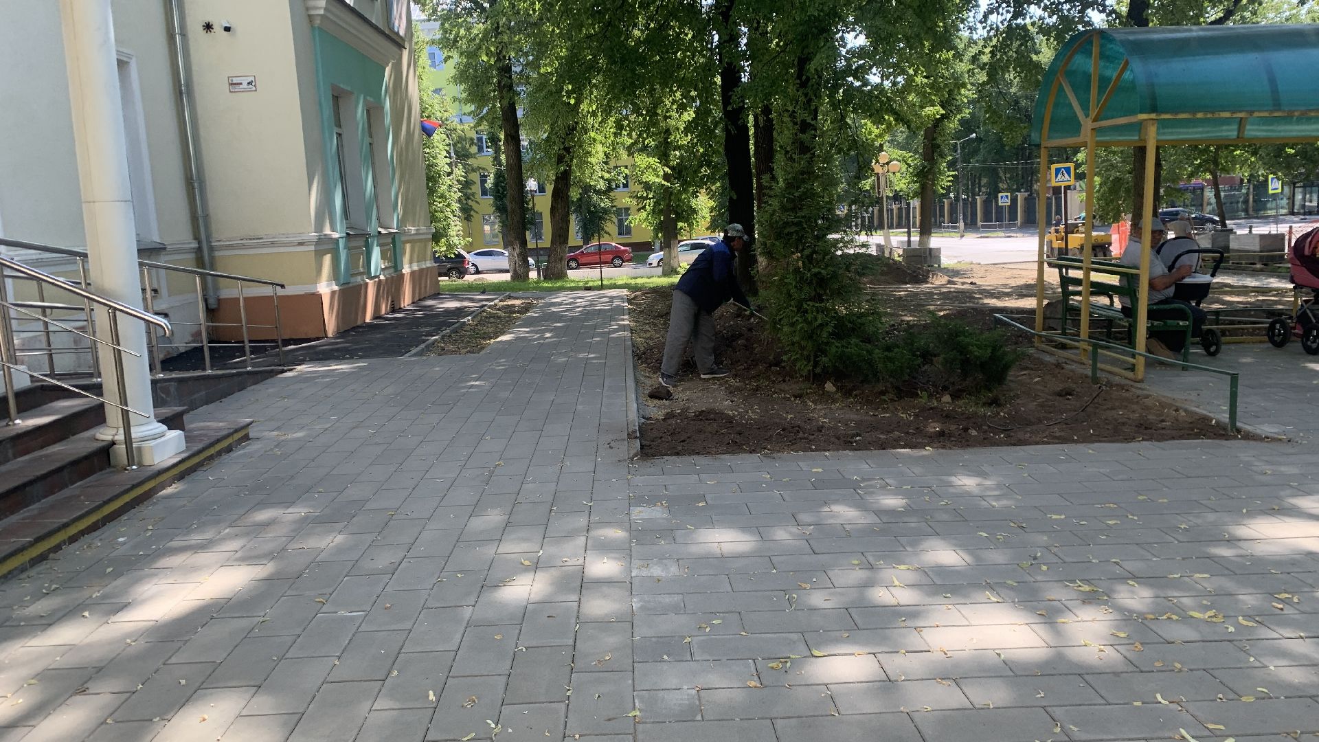 Ступино, благоустройство, детская поликлиника