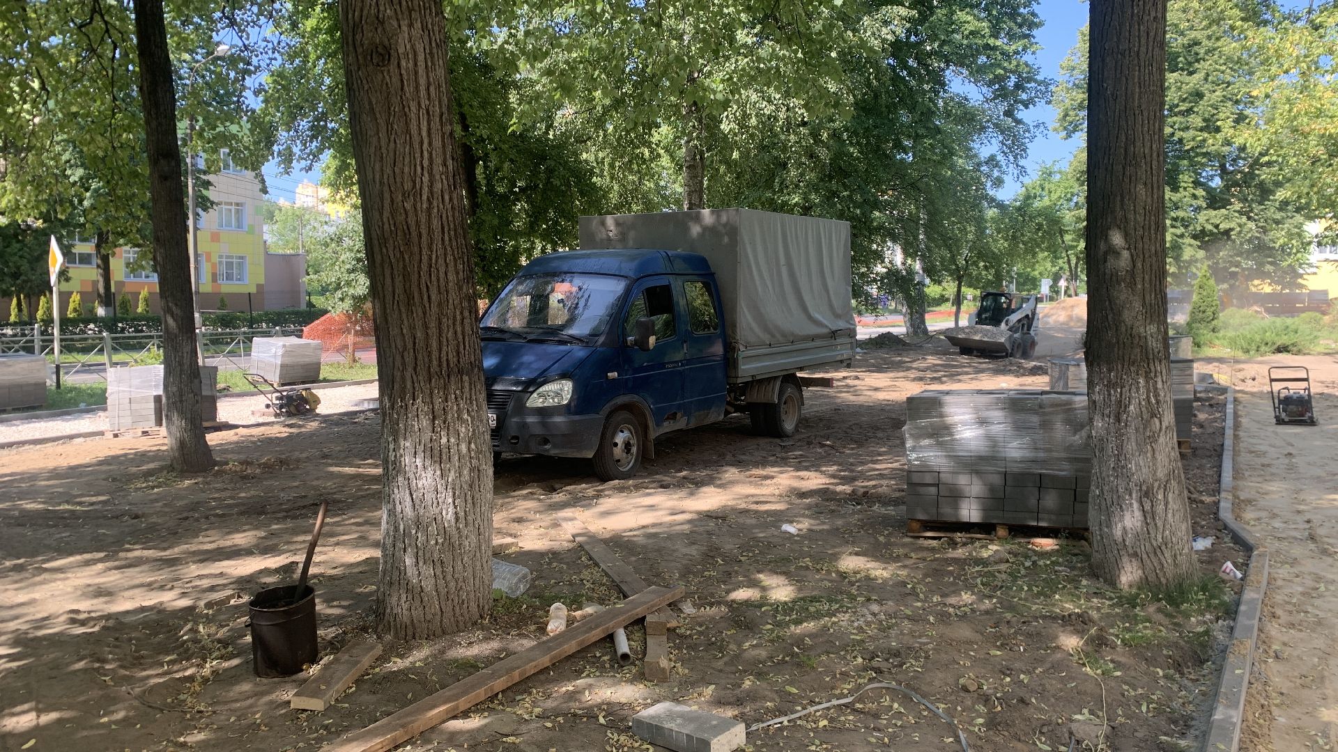 Ступино, благоустройство, детская поликлиника