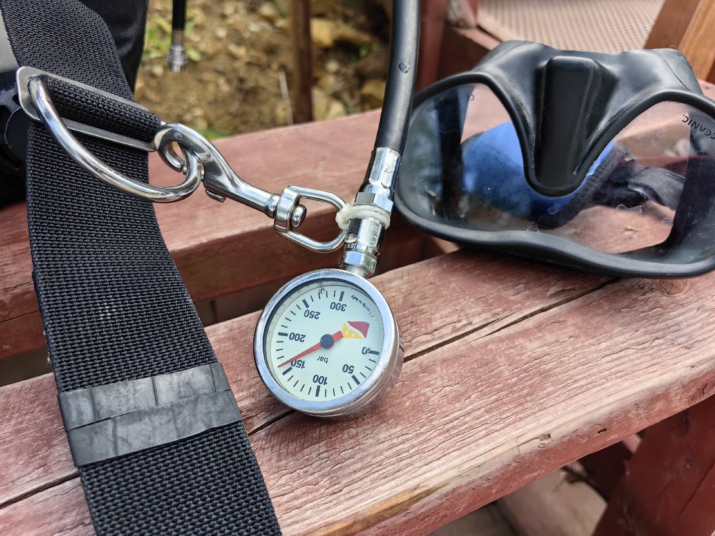 Дайвинг, погружение, вода, карьер