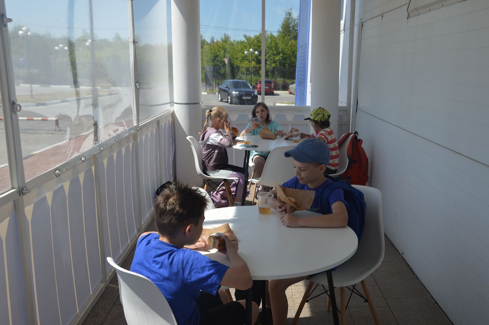 Шатура, Дворец Спорта, летнее кафе, кафе, дети, отдых