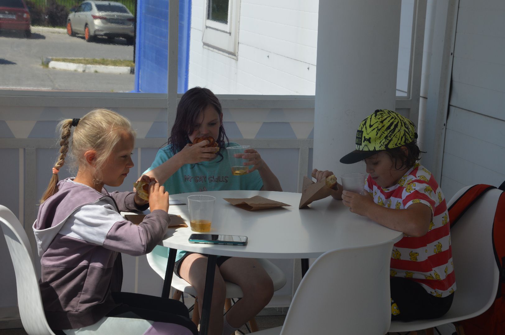 Шатура, Дворец Спорта, летнее кафе, кафе, дети, отдых