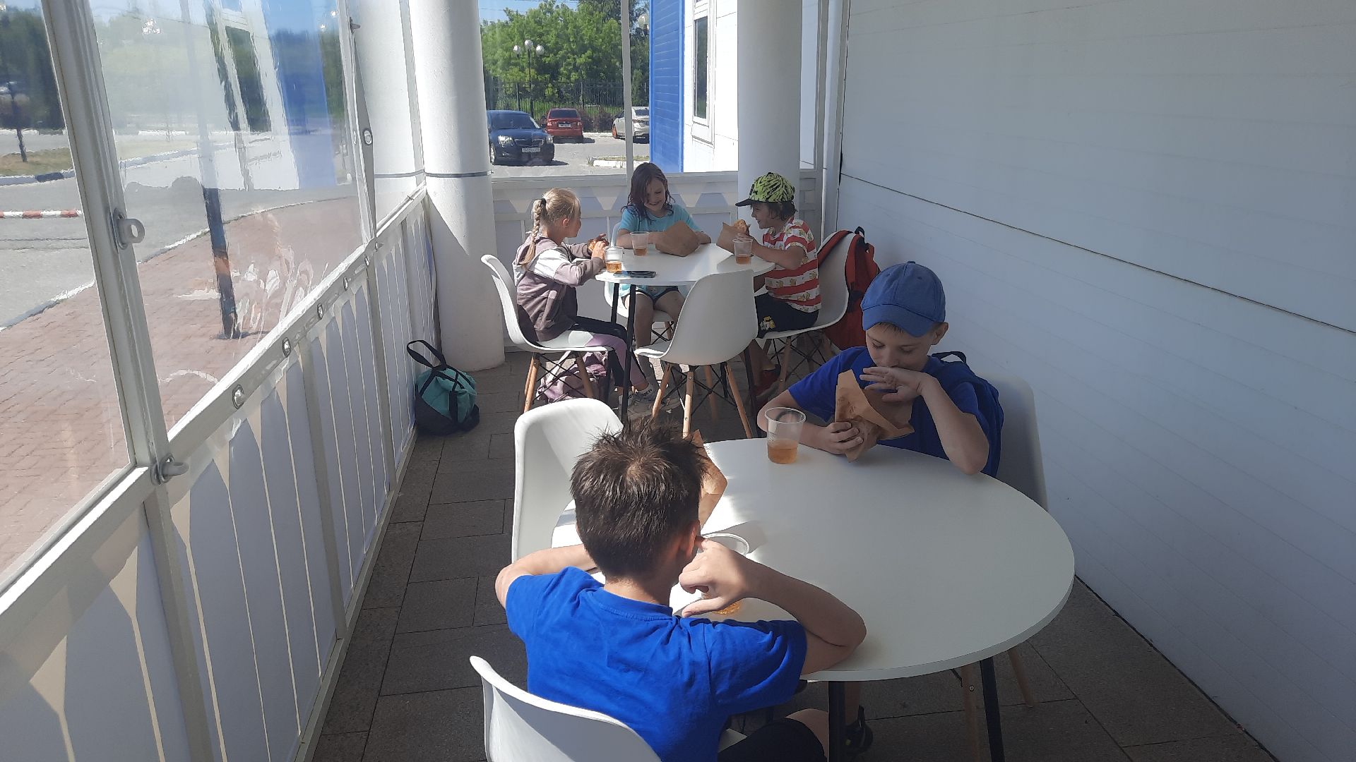 Шатура, Дворец Спорта, летнее кафе, кафе, дети, отдых