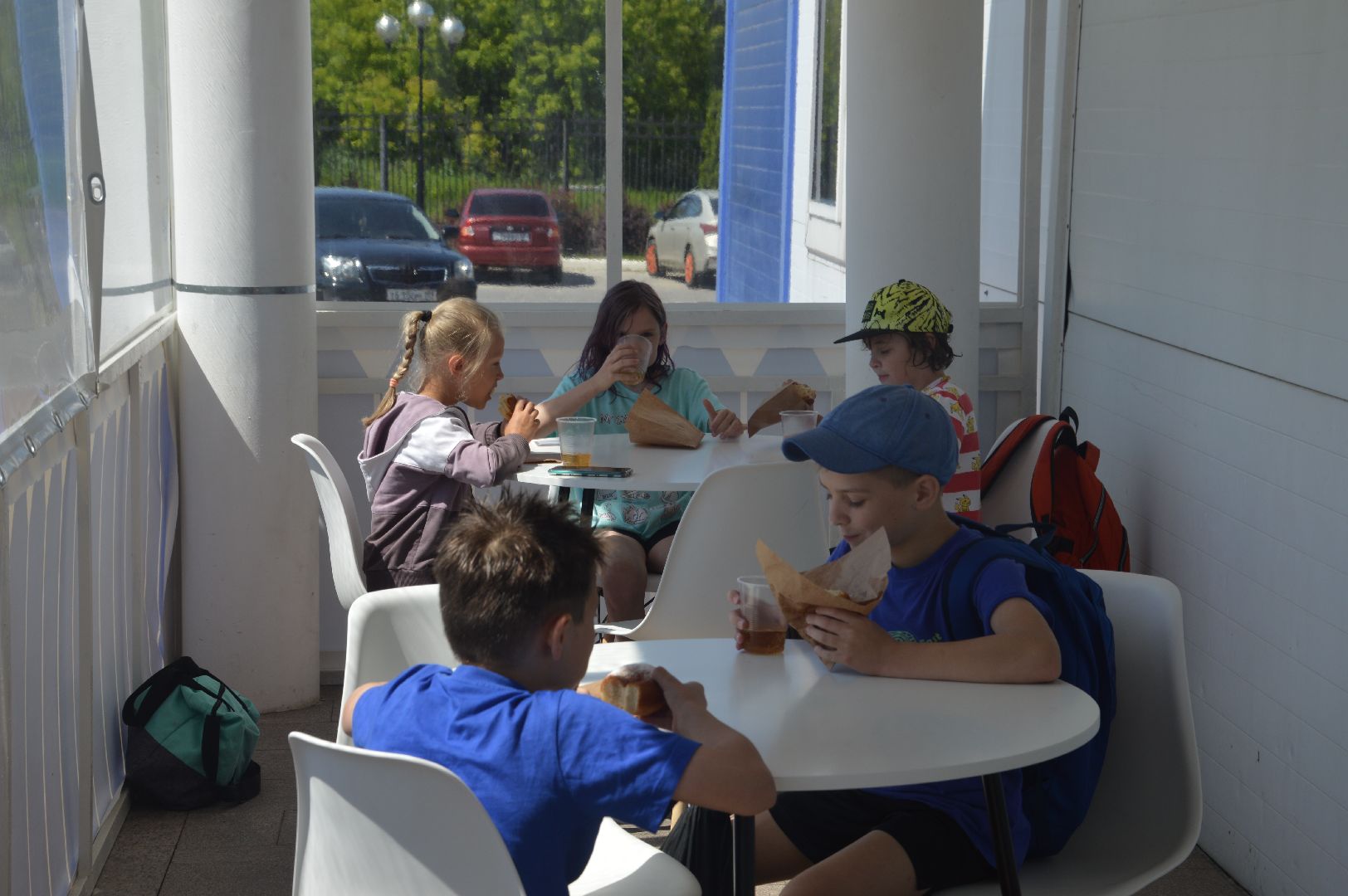 Шатура, Дворец Спорта, летнее кафе, кафе, дети, отдых