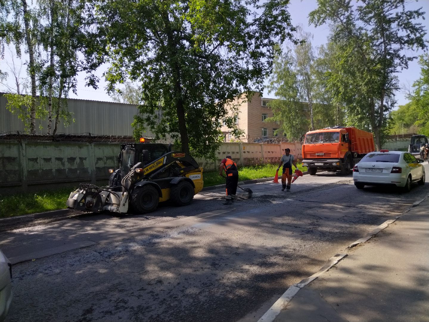 Дороги, ямочный ремонт, ремонт дорог, Мытищи, Олимпийский проспект, Рупасово