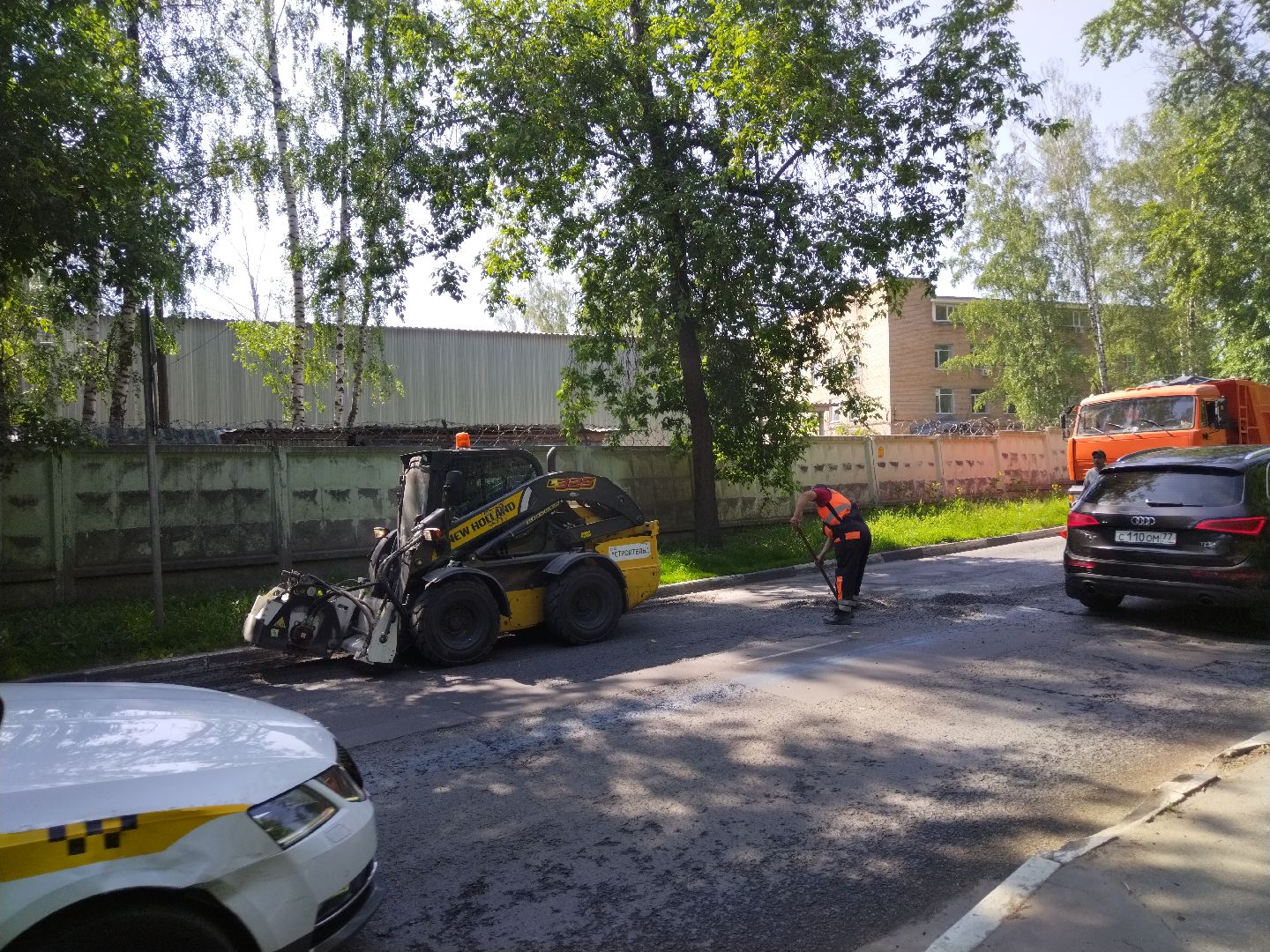 Дороги, ямочный ремонт, ремонт дорог, Мытищи, Олимпийский проспект, Рупасово