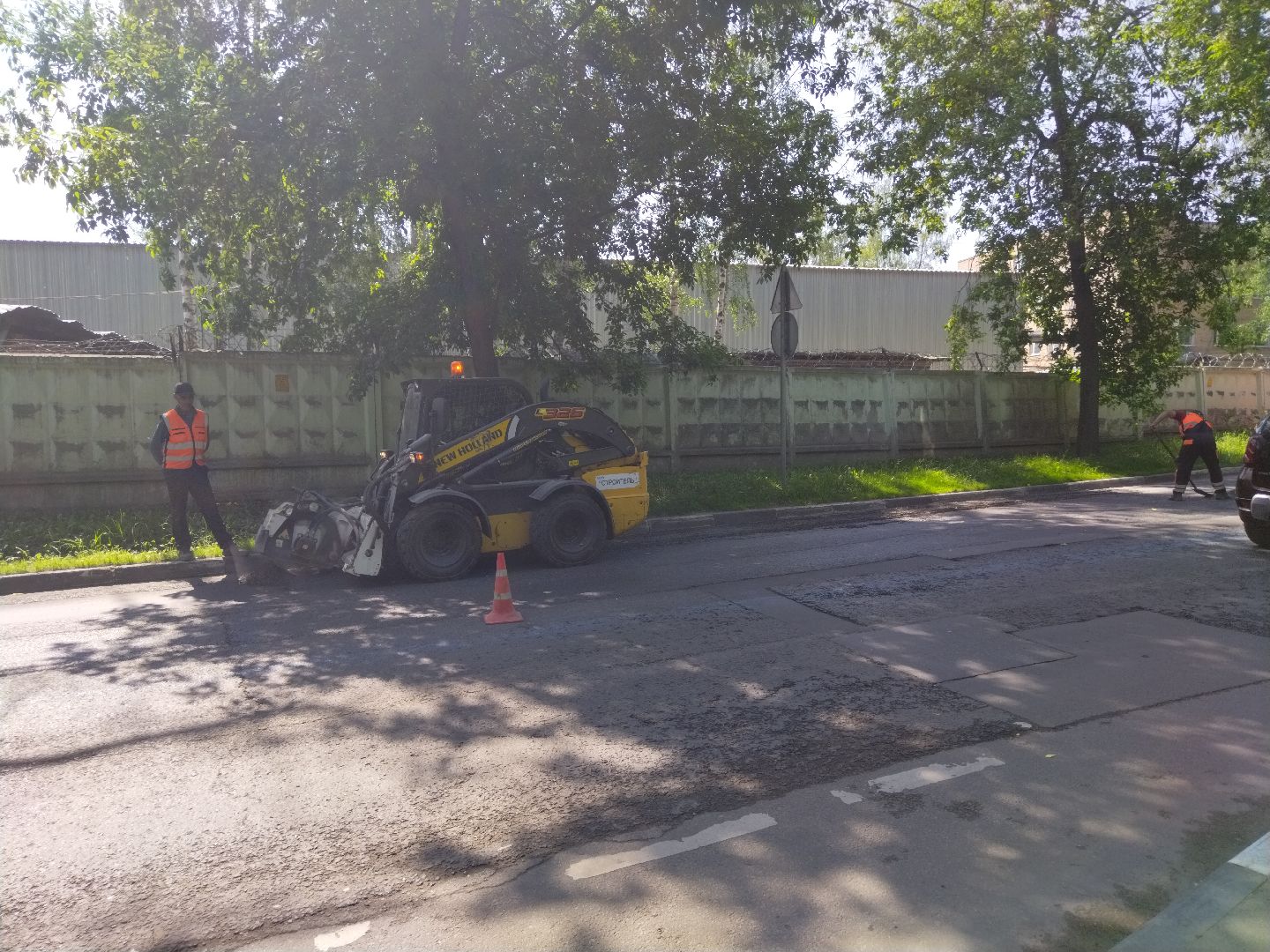 Дороги, ямочный ремонт, ремонт дорог, Мытищи, Олимпийский проспект, Рупасово