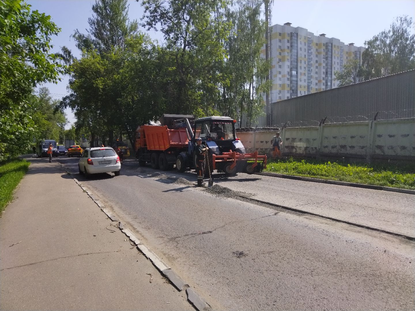 Дороги, ямочный ремонт, ремонт дорог, Мытищи, Олимпийский проспект, Рупасово