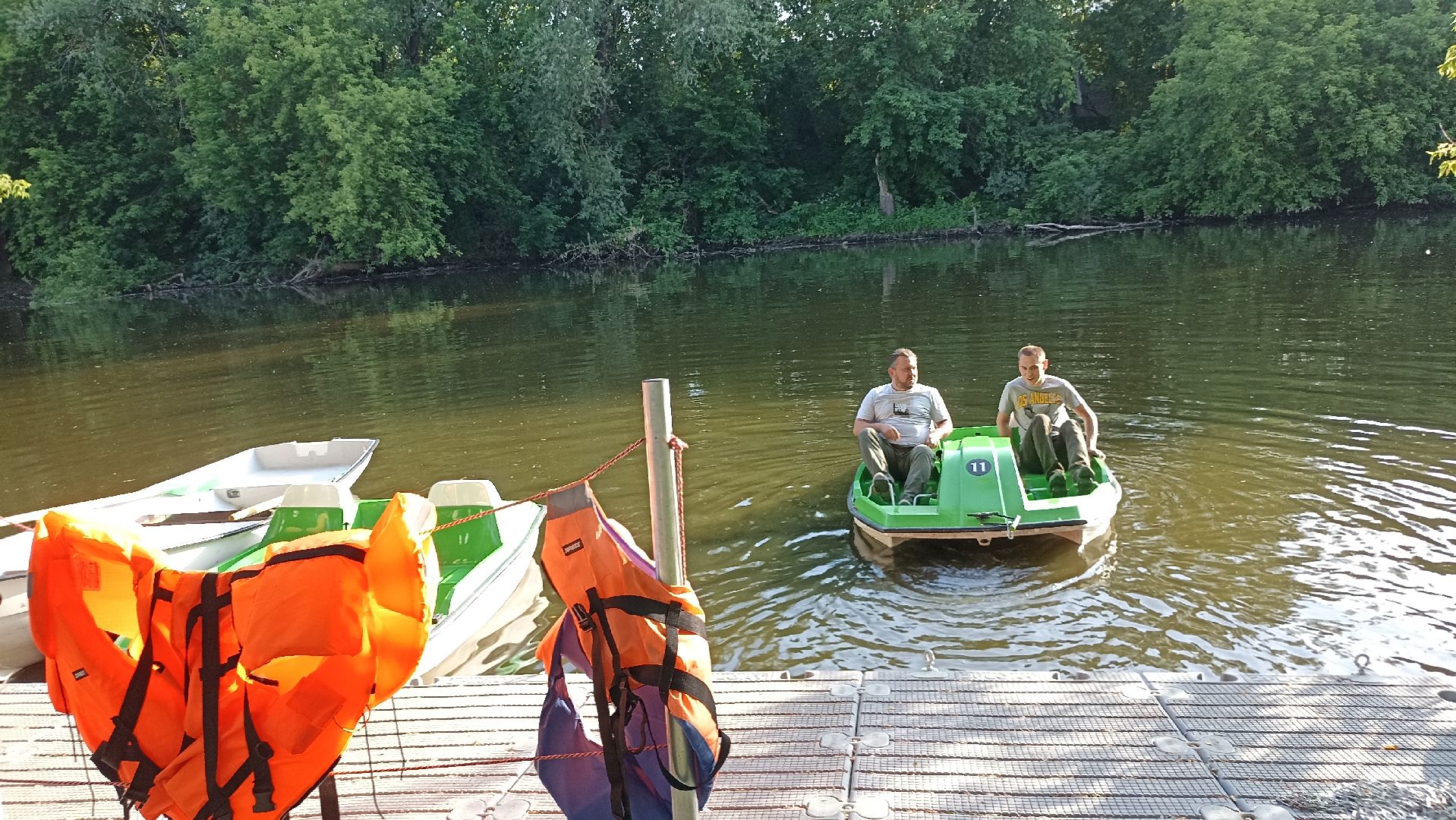 Серпухов, Подмосковье, парк, Нара, отдых, семья, лодка, катамаран