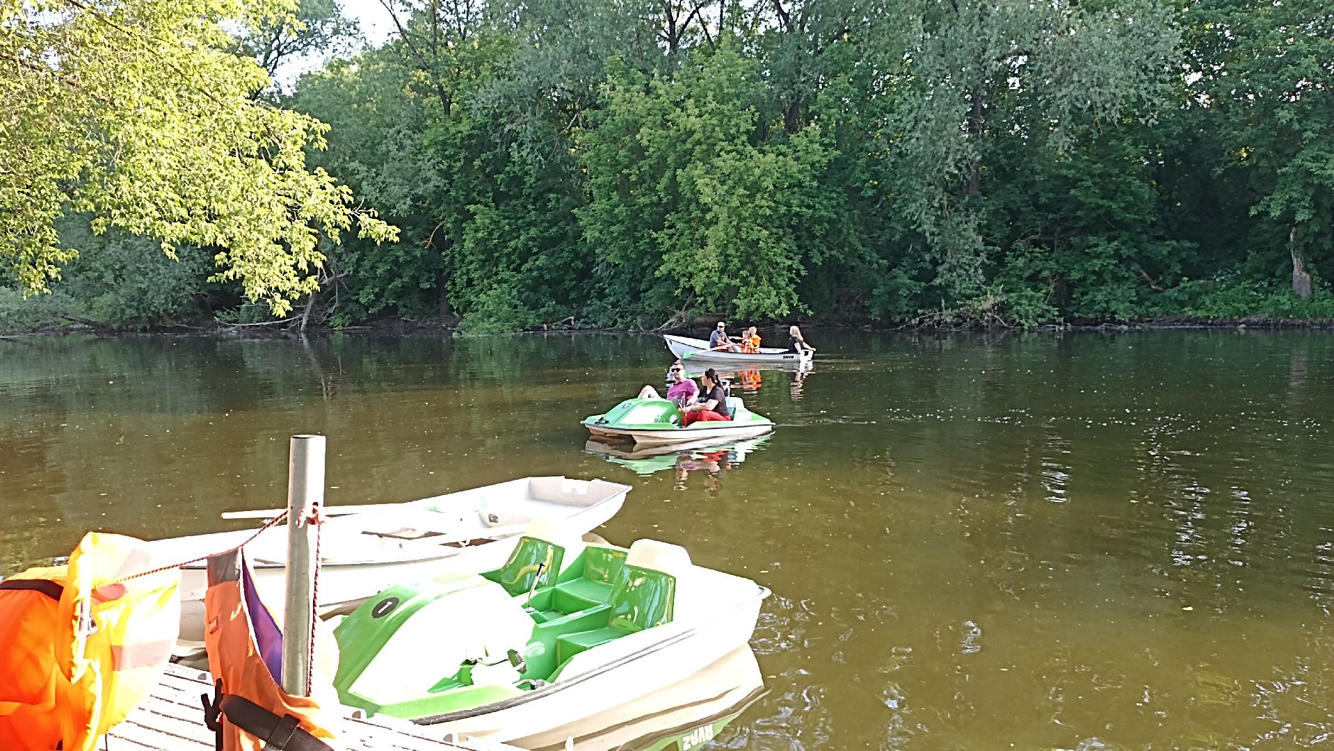 Серпухов, Подмосковье, парк, Нара, отдых, семья, лодка, катамаран