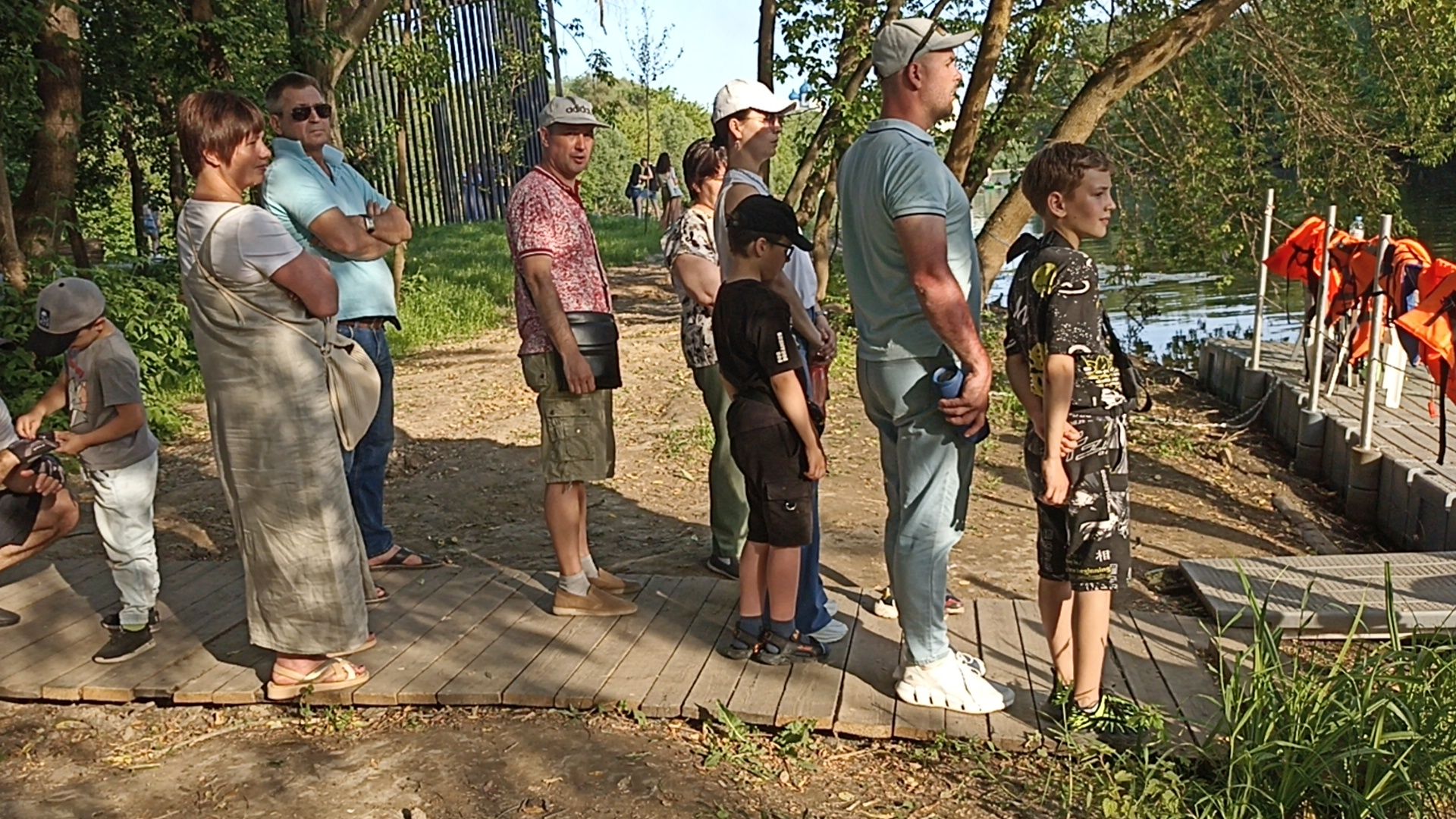 Серпухов, Подмосковье, парк, Нара, отдых, семья, лодка, катамаран