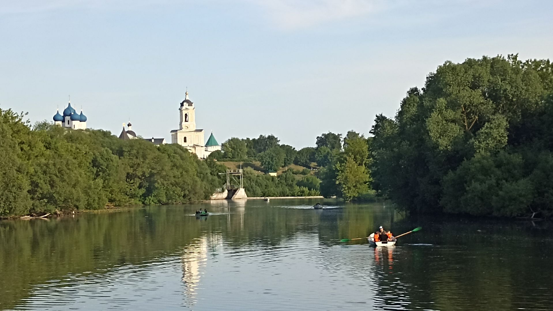 Серпухов, Подмосковье, парк, Нара, отдых, семья, лодка, катамаран