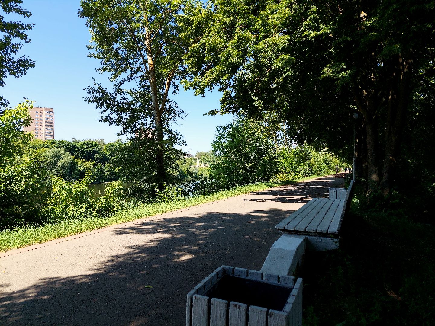 благоустройство, набережная, Воскресенск