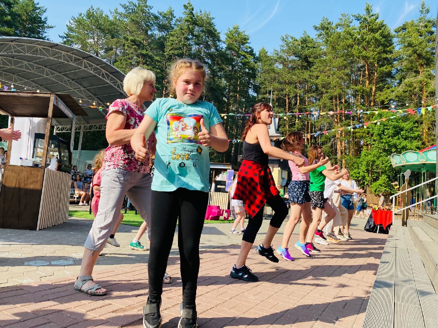 Домодедово, разминка, спорт, тренер, парк Елочки