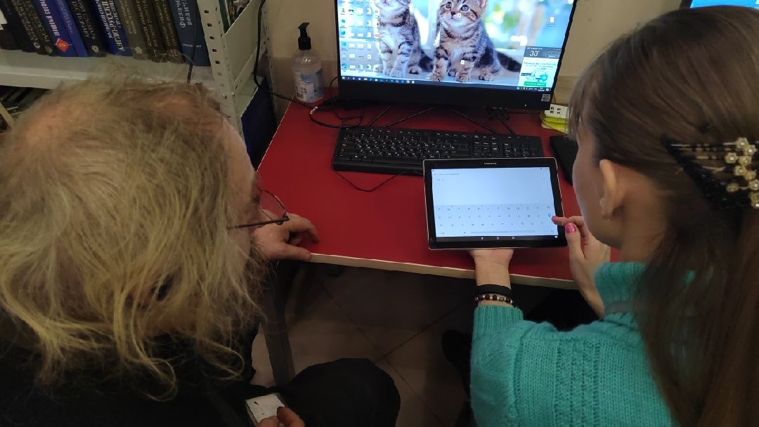 Пушкино, Пушкинский, Библиотека, Активное долголетие, нейросеть, компьютерная грамотность, пожилые люди