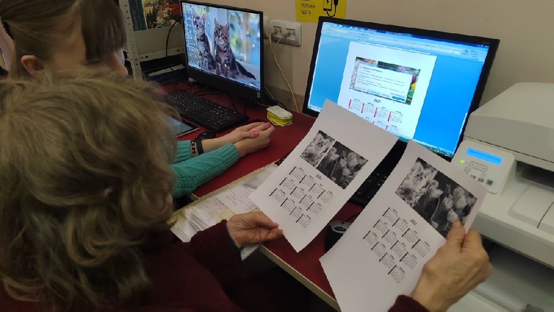 Пушкино, Пушкинский, Библиотека, Активное долголетие, нейросеть, компьютерная грамотность, пожилые люди