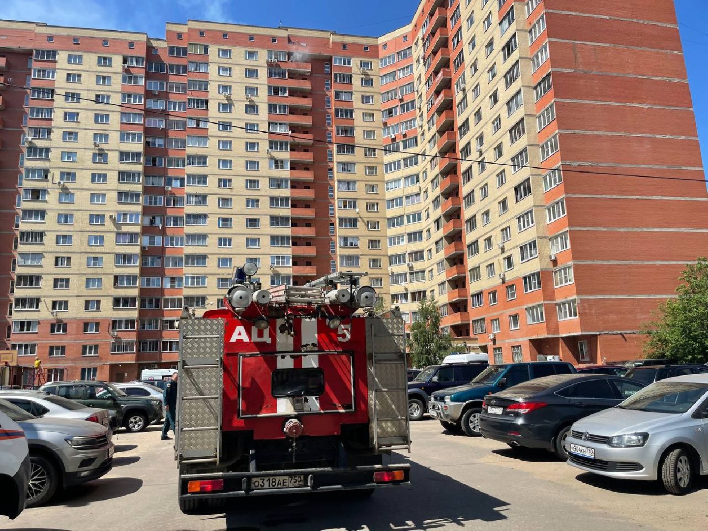 Сергиево-Посадский городской округ, Сергиев Посад, ЧП, Пожар, 112, Пожарные, Спасатели