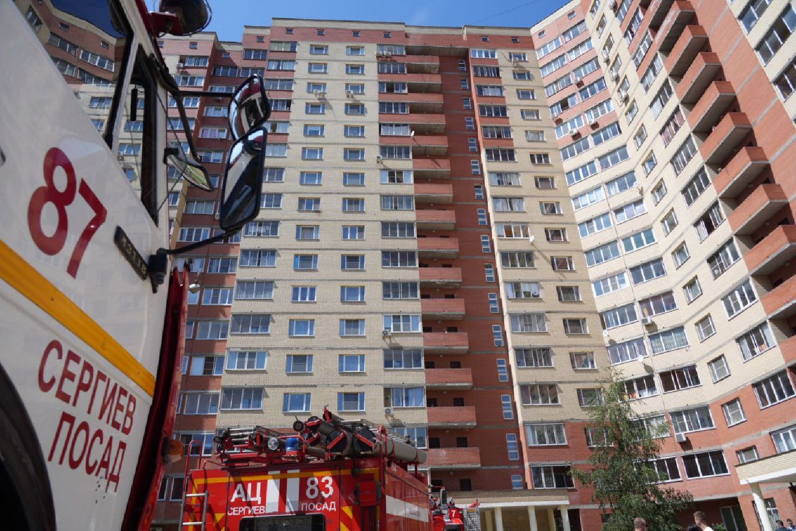 Сергиево-Посадский городской округ, Сергиев Посад, ЧП, Пожар, 112, Пожарные, Спасатели