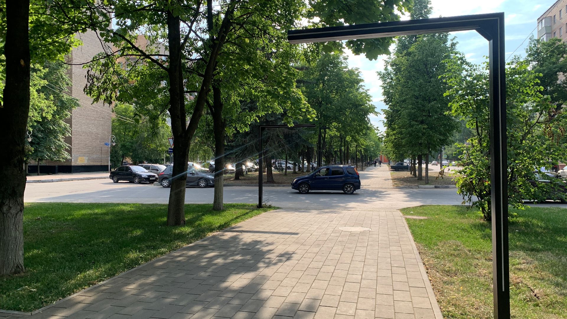 Ступино, благоустройство, пешеходная зона