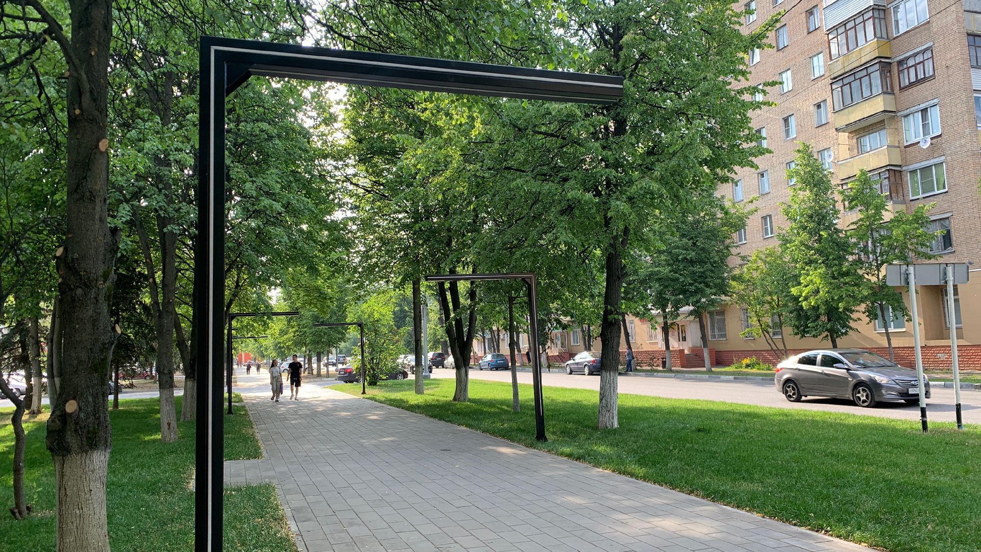 Ступино, благоустройство, пешеходная зона