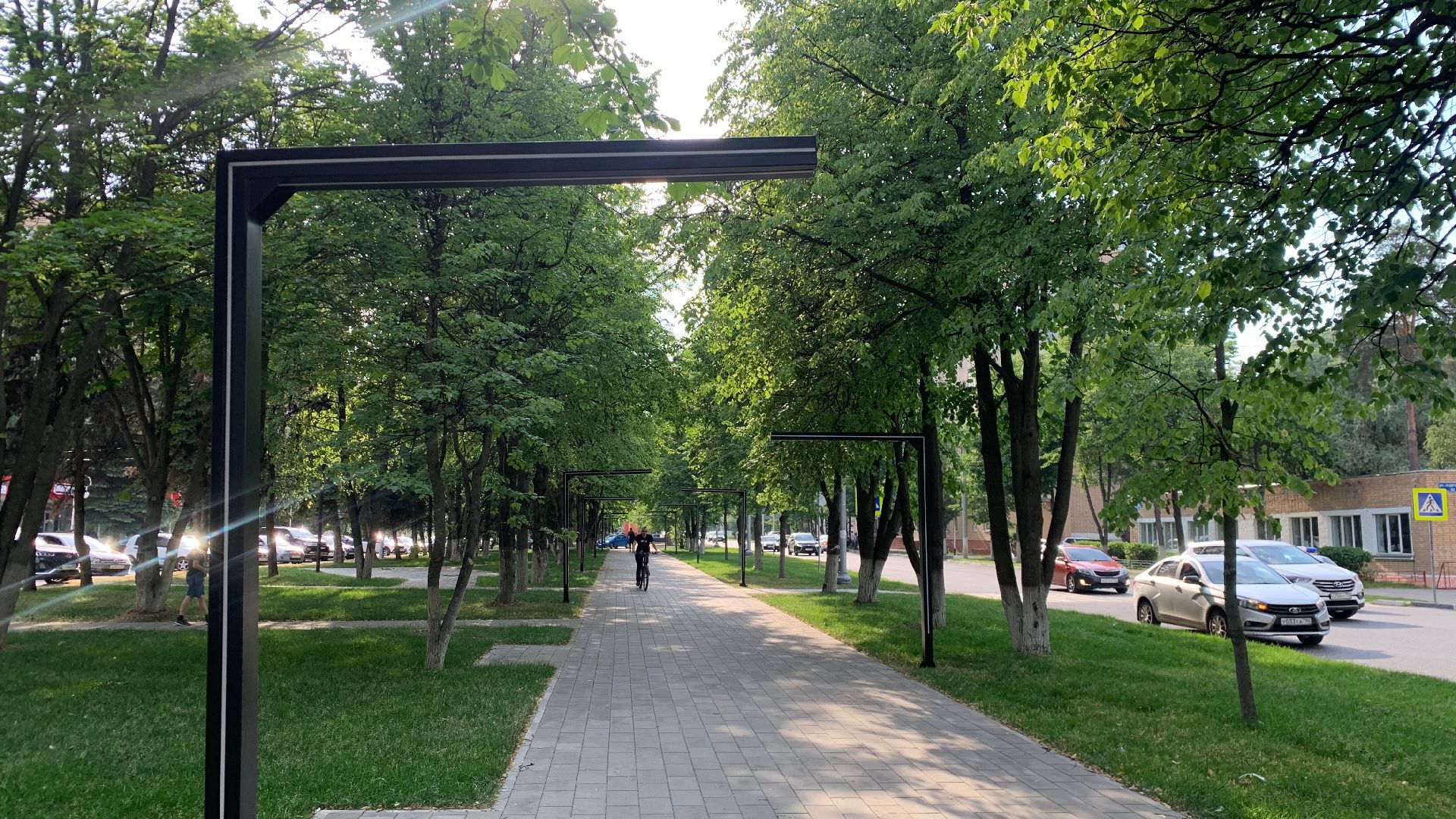 Ступино, благоустройство, пешеходная зона