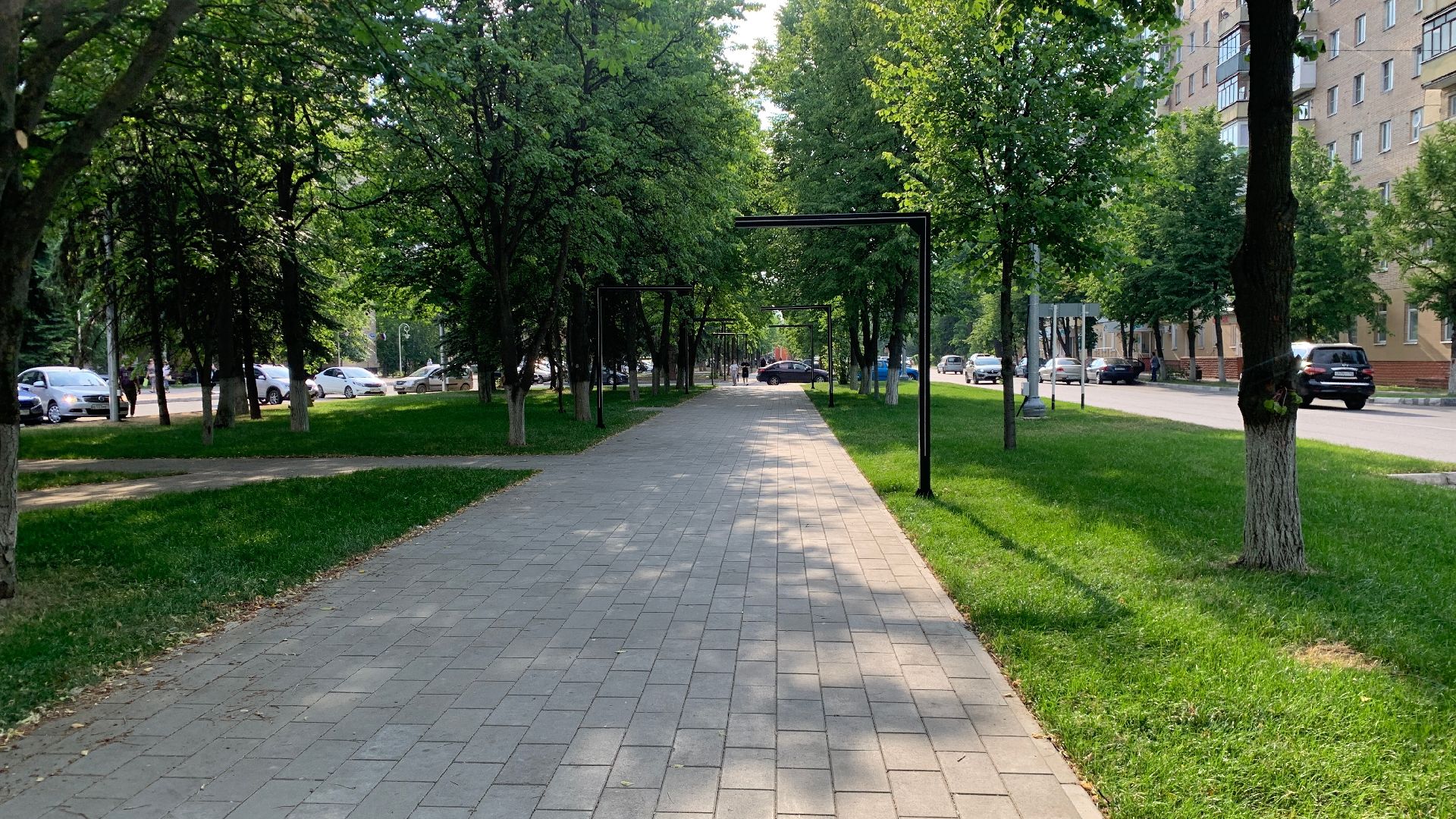 Ступино, благоустройство, пешеходная зона