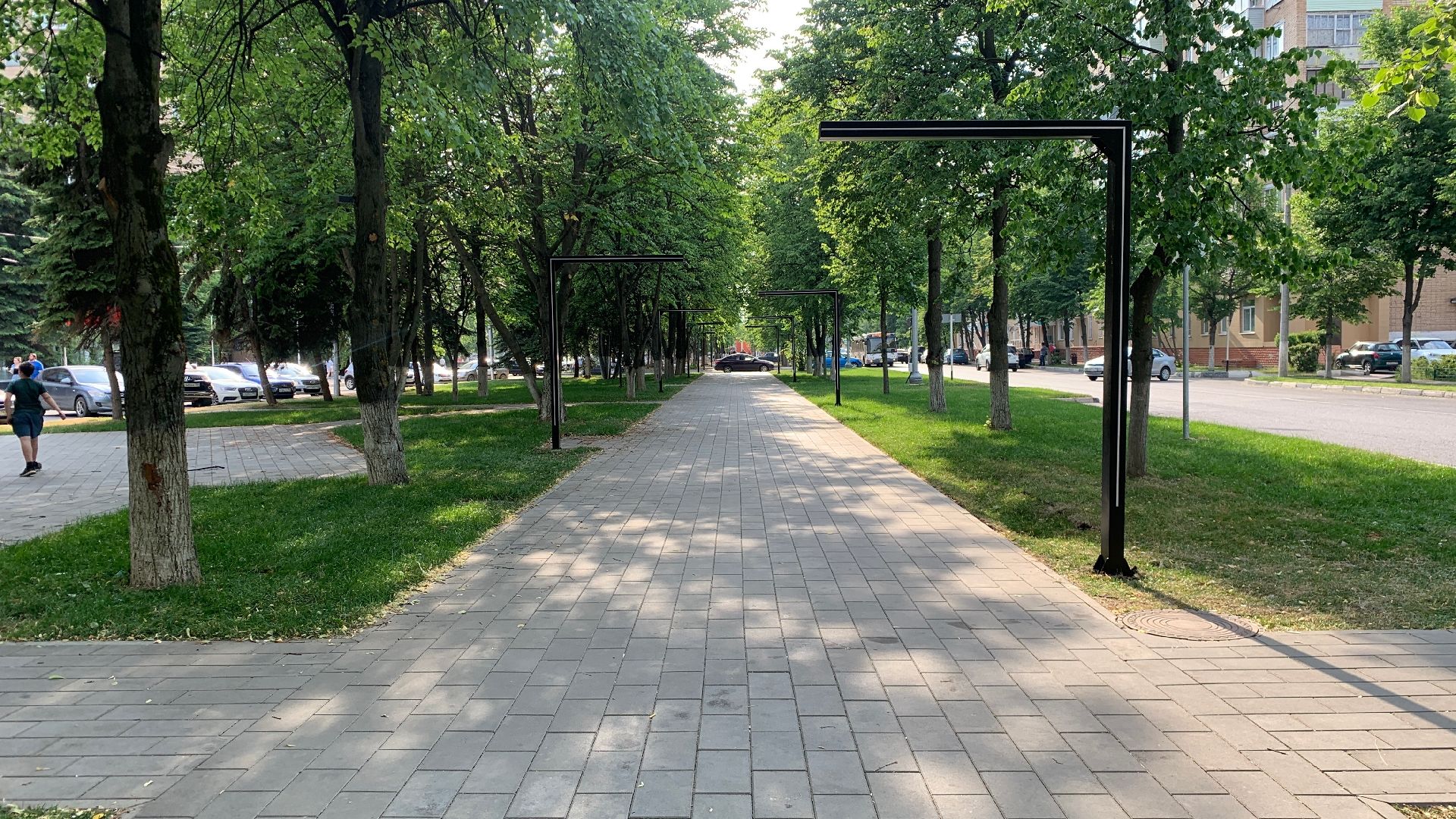 Ступино, благоустройство, пешеходная зона