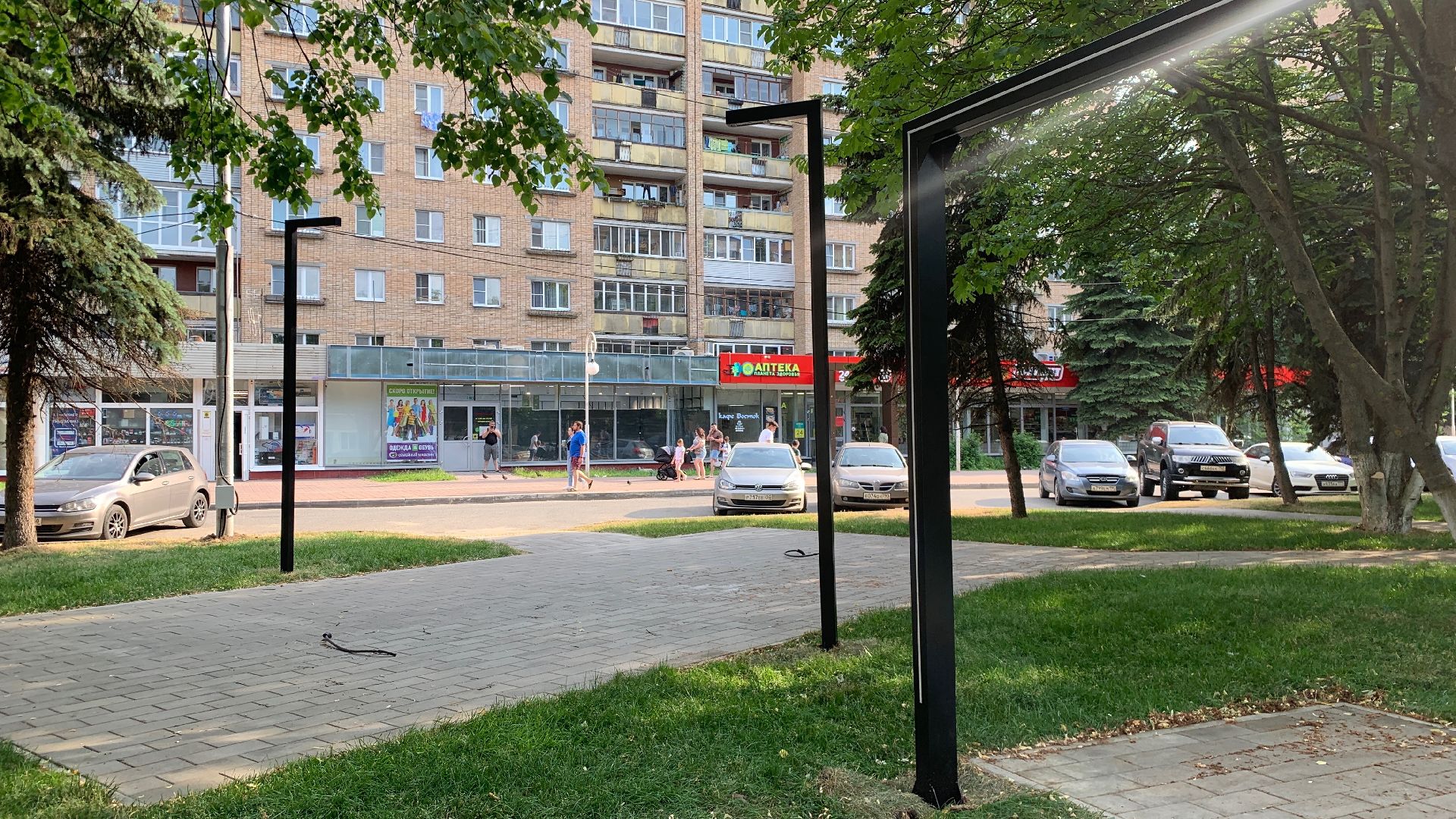 Ступино, благоустройство, пешеходная зона