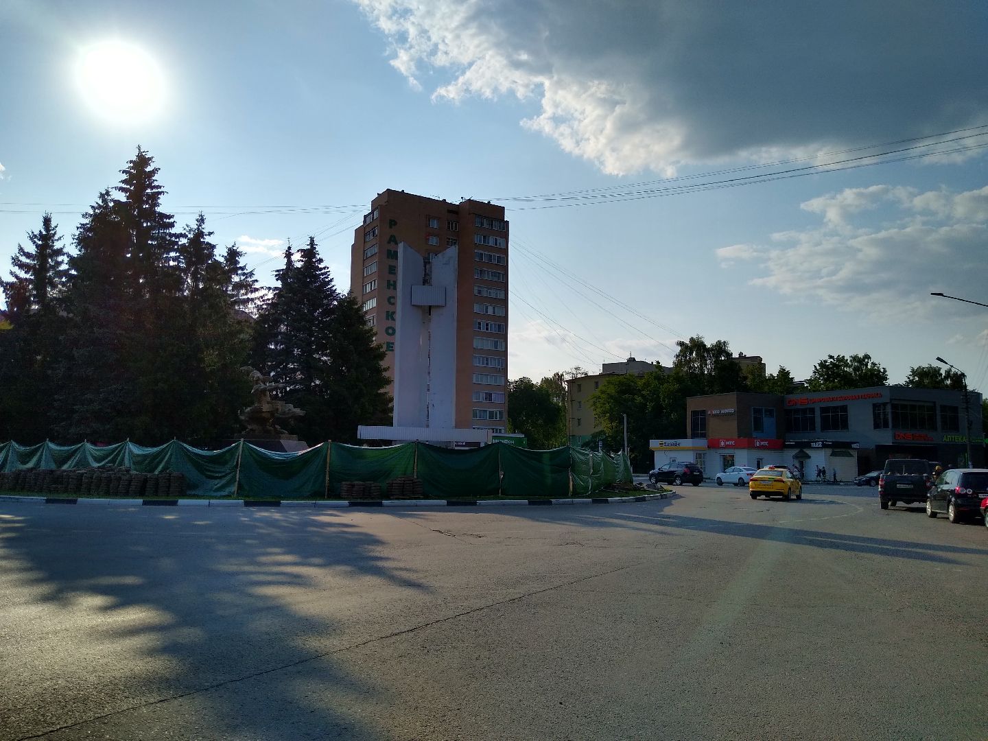 Раменское, благоустройство, обновление мемориального комплекса в микрорайоне Холодово