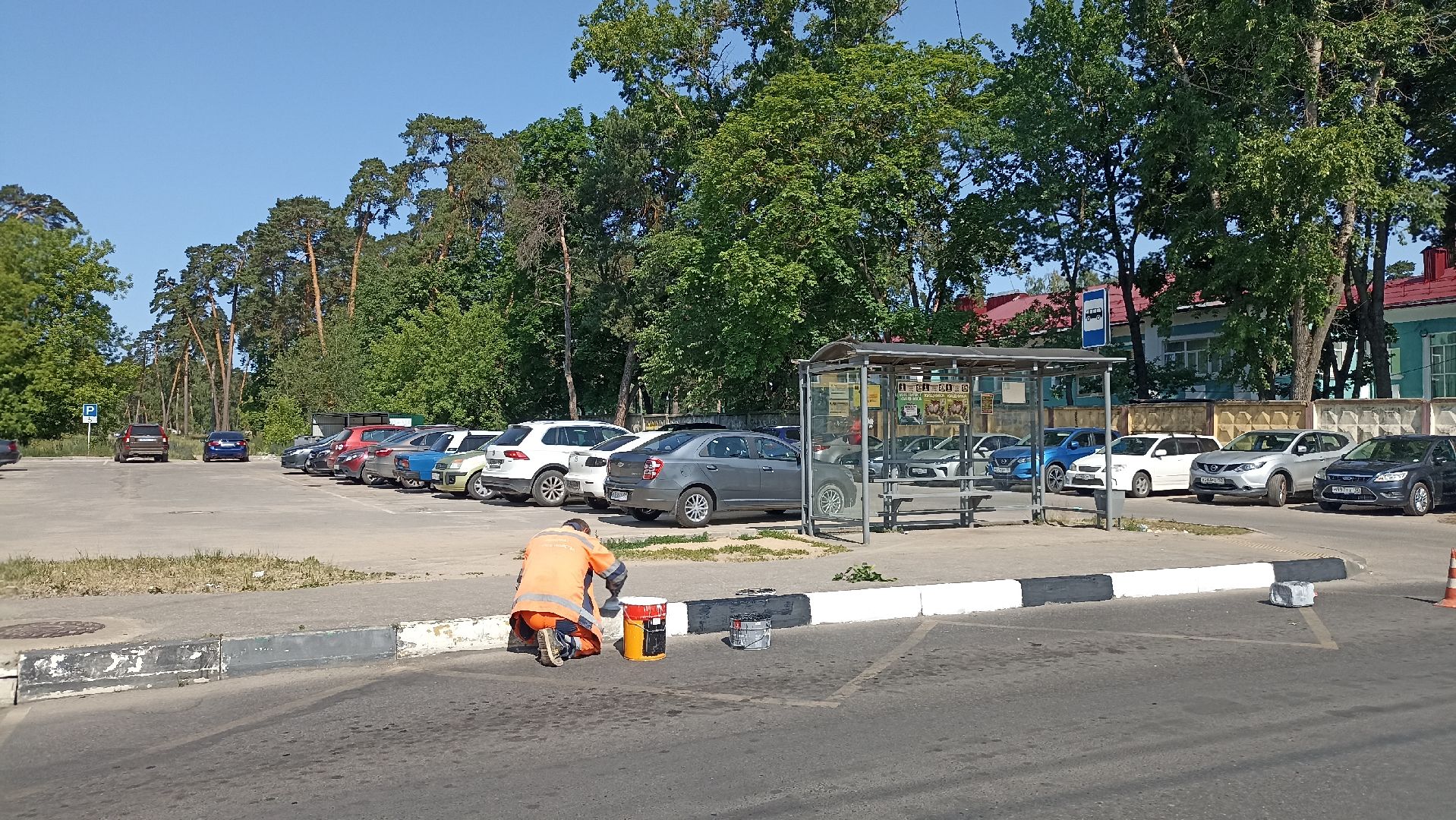 Серпухов, Подмосковье, благоустройство, безопасность, бордюрный камень