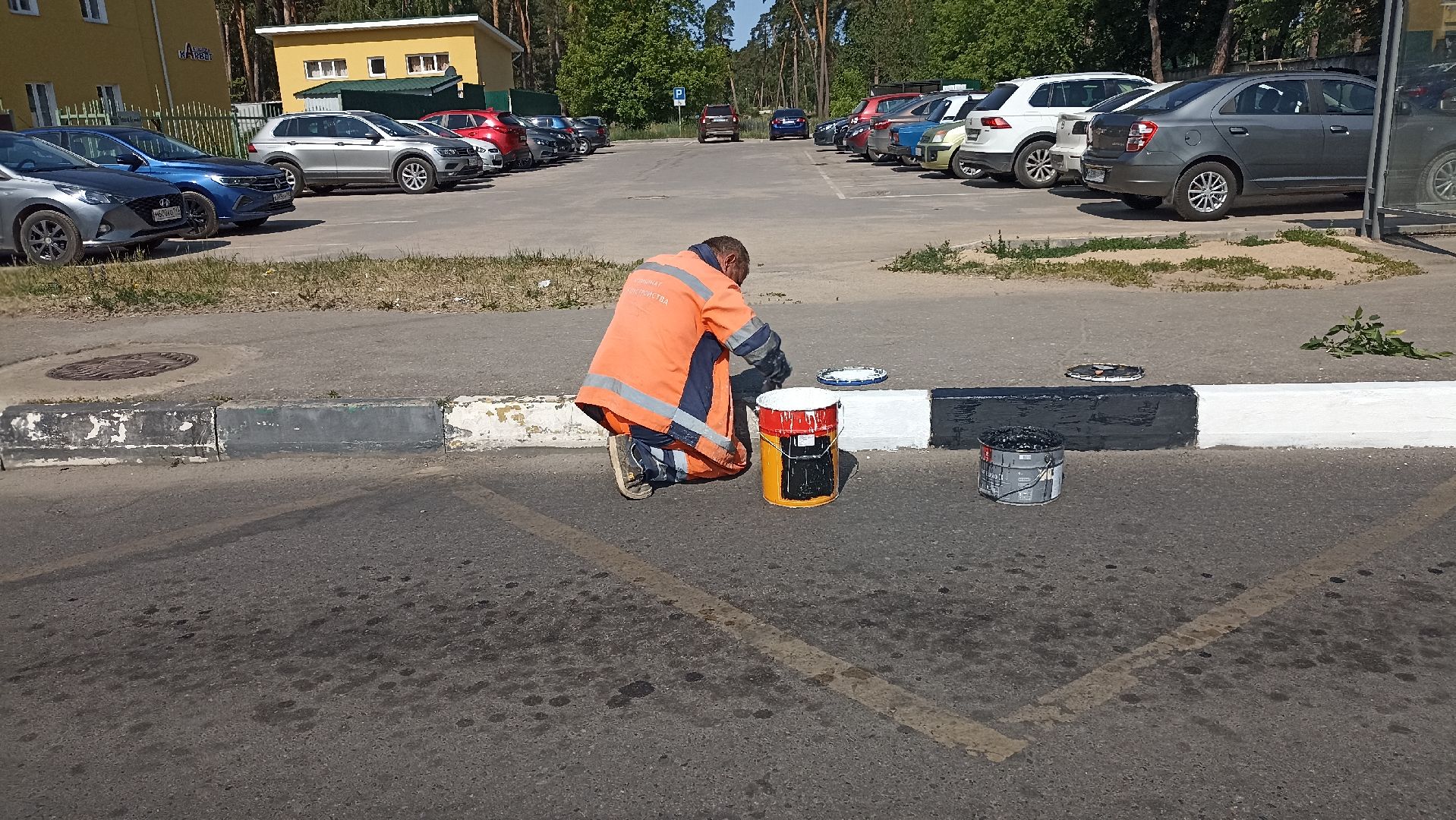 Серпухов, Подмосковье, благоустройство, безопасность, бордюрный камень