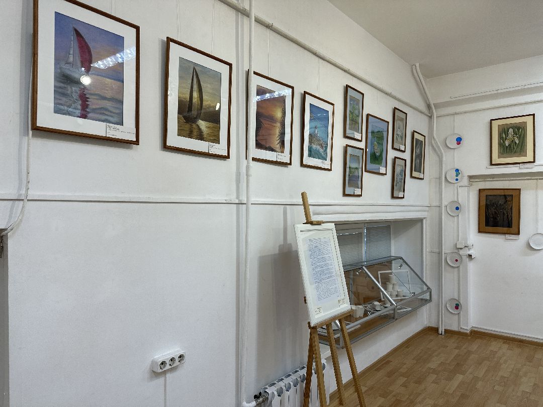 Реутов, музей, выставка, пастель, пейзаж, натюрморт