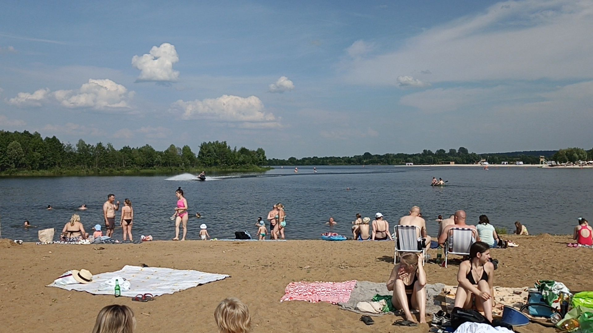 Серпухов, Подмосковье, пляж, отдых, семья, водоем