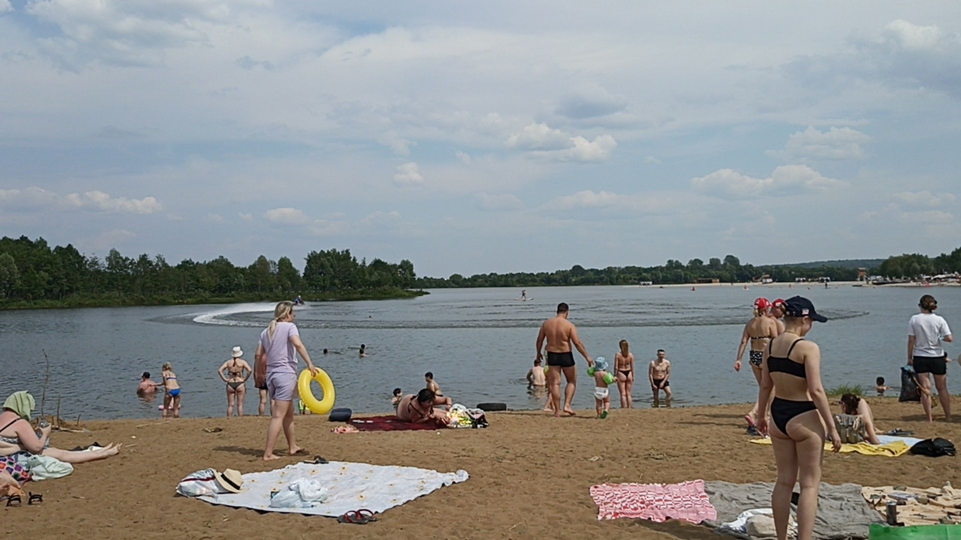 Серпухов, Подмосковье, пляж, отдых, семья, водоем