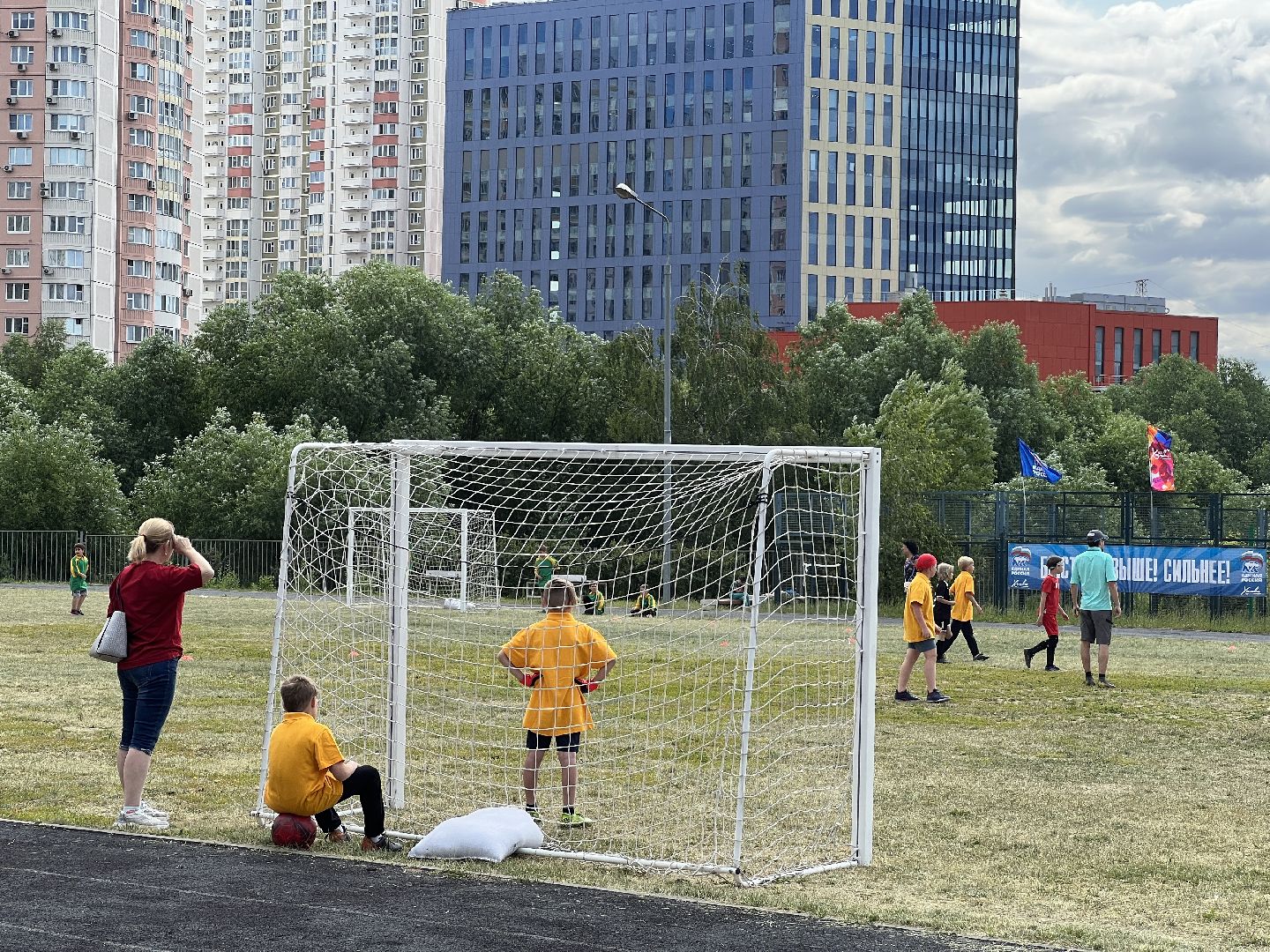 Химки, спорт, школьный лагерь, спартакиада