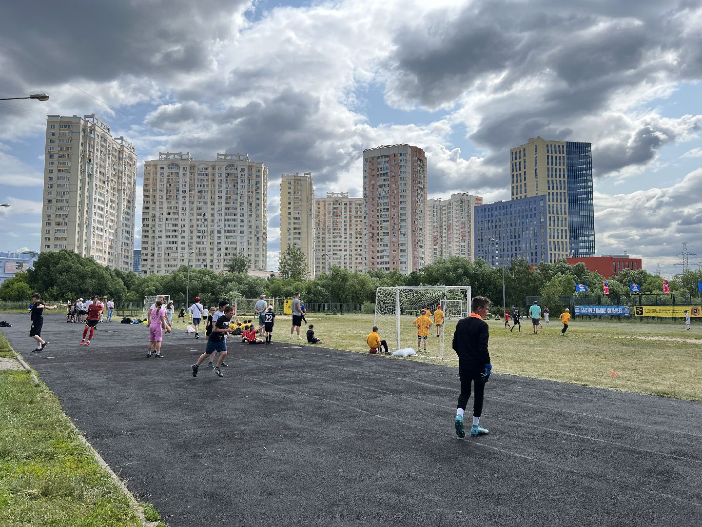 Химки, спорт, школьный лагерь, спартакиада