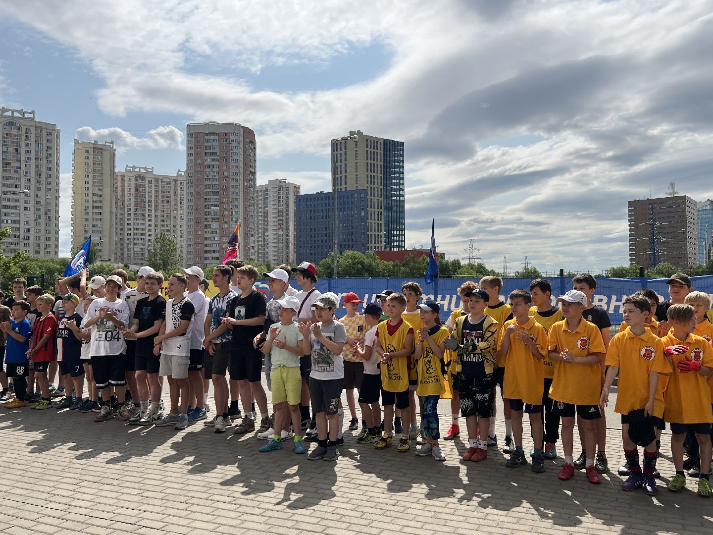 Химки, спорт, школьный лагерь, спартакиада