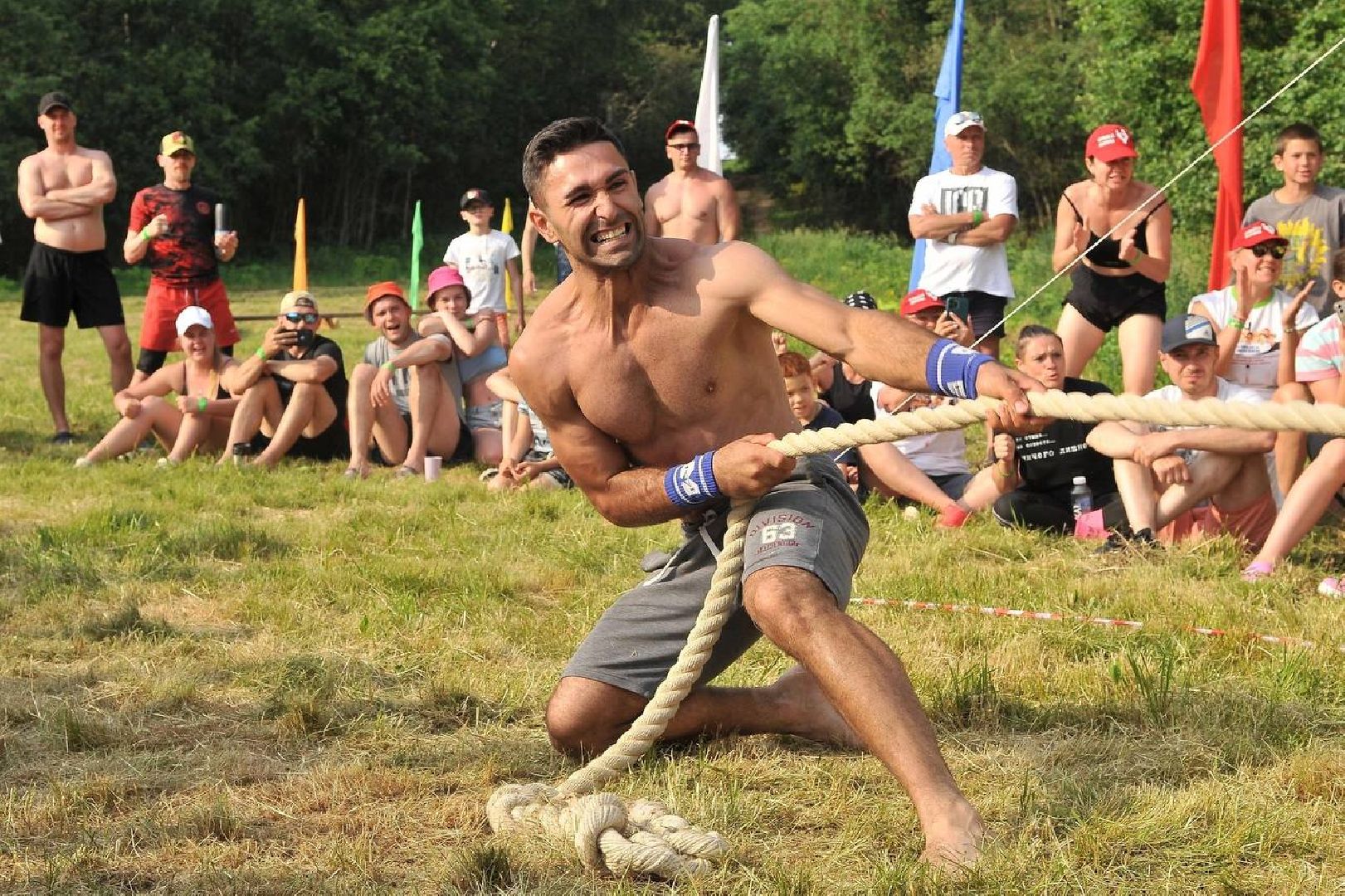 Руза, турслет, команда, спорт, лето, отдых, отряд красные панамы