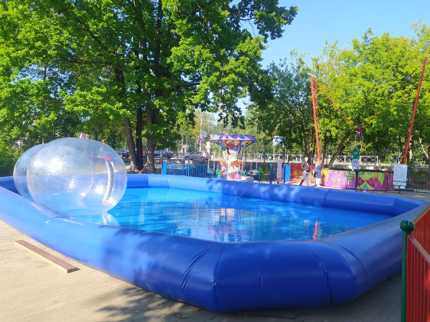 Истра, аттракционы, парк