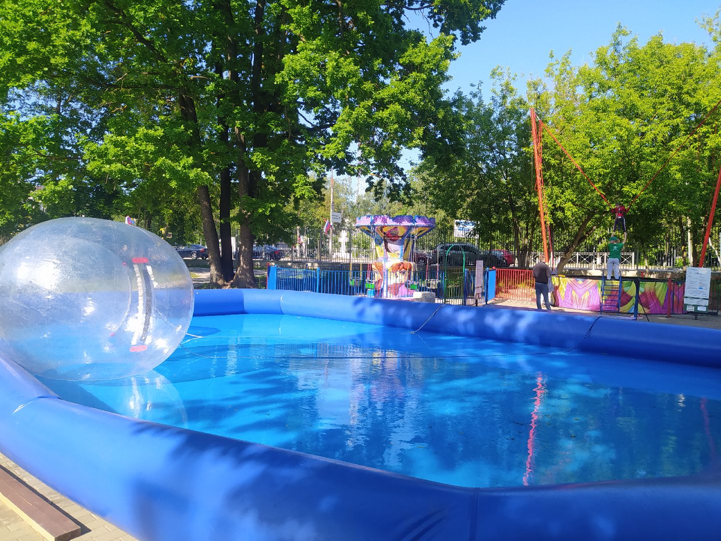 Истра, аттракционы, парк