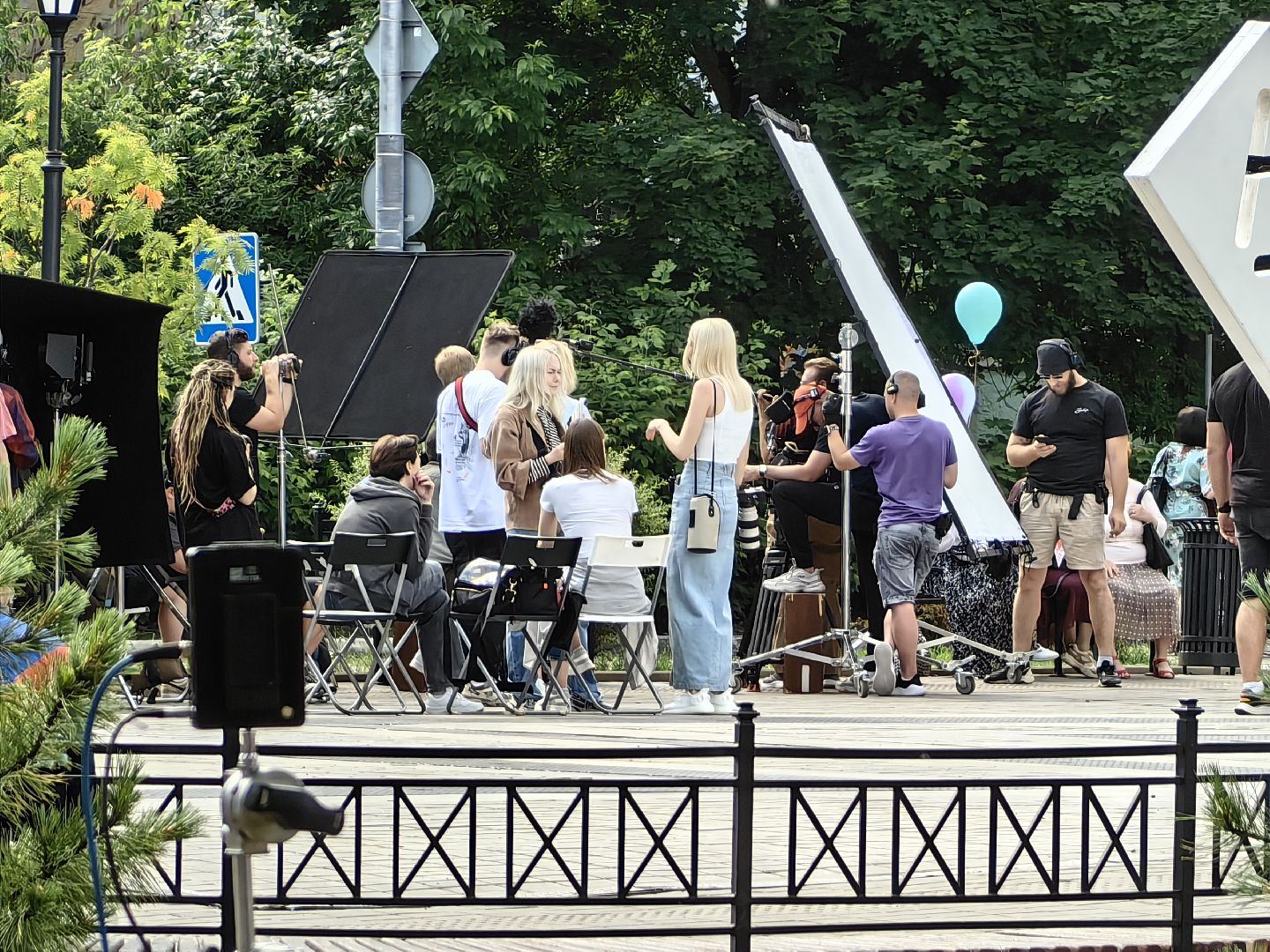 Сериал, комедия, съёмки, площадка, массовка