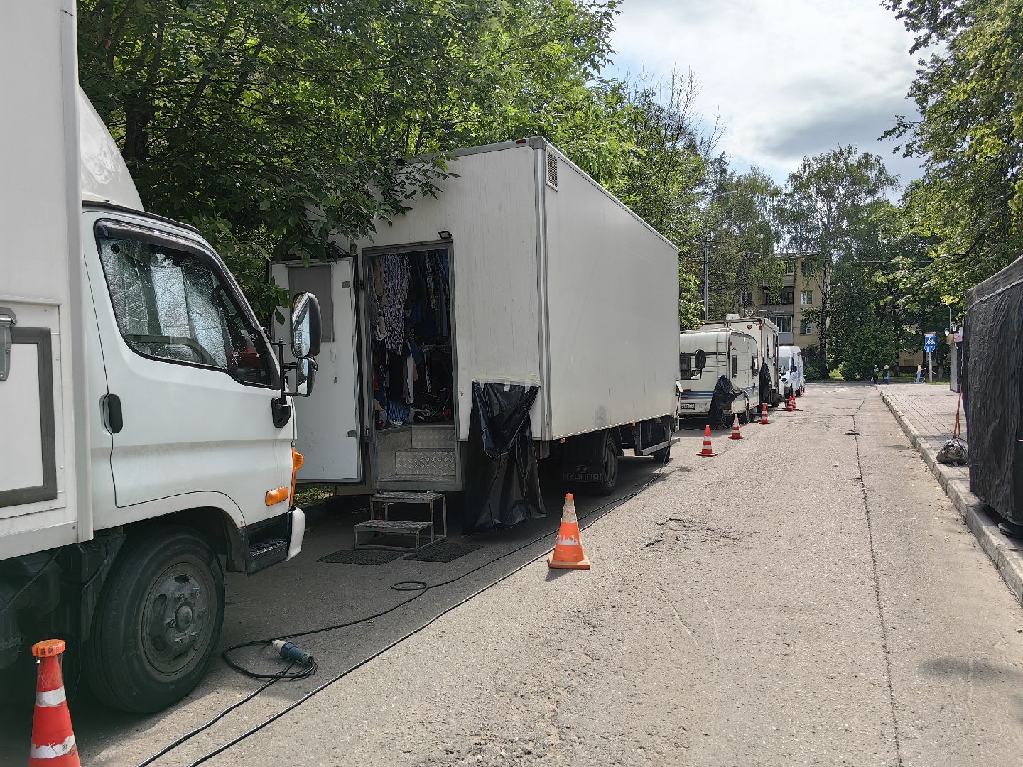 Сериал, комедия, съёмки, площадка, массовка