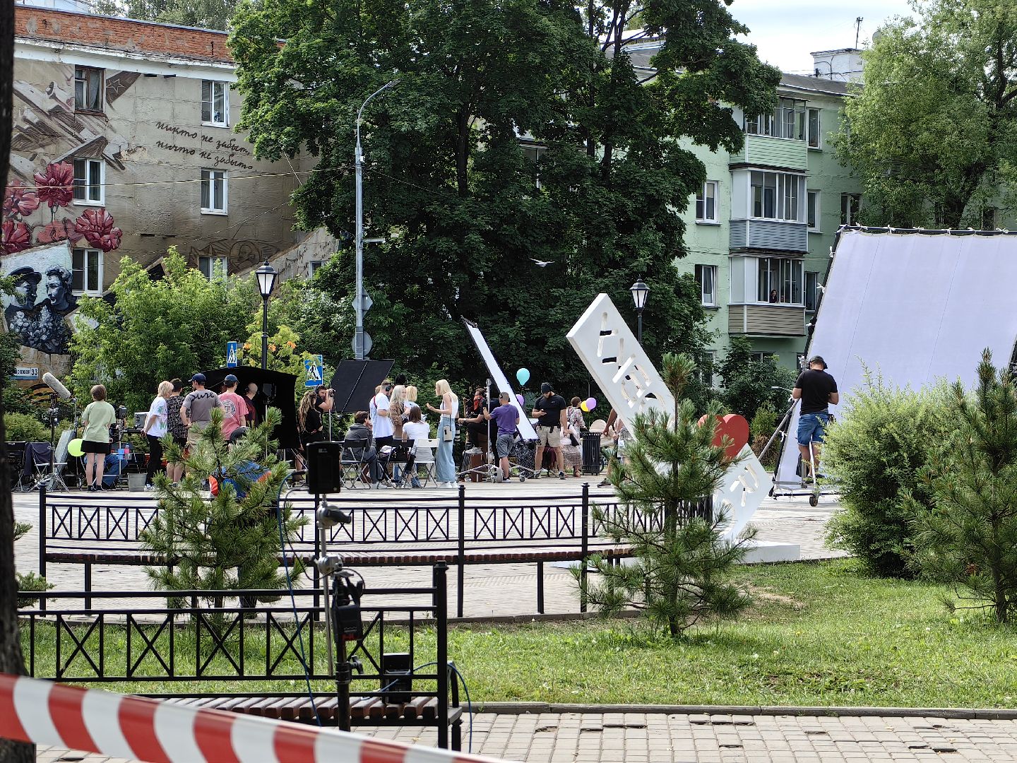 Сериал, комедия, съёмки, площадка, массовка