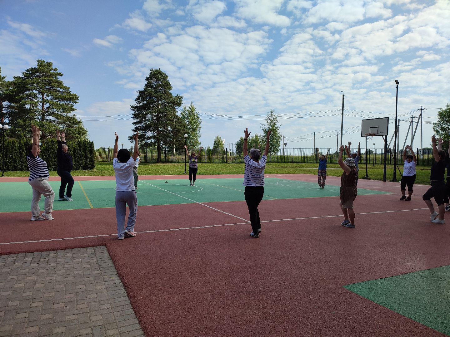 #талдом, #активноедолголетие, #йога, #асаны, #паркпобеды