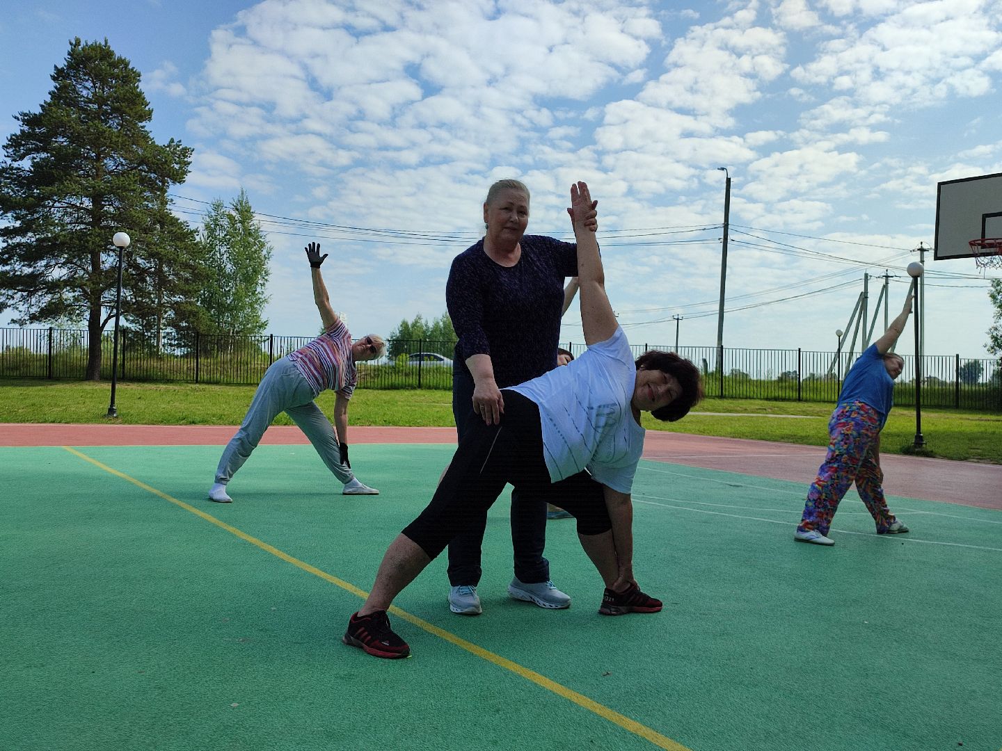 #талдом, #активноедолголетие, #йога, #асаны, #паркпобеды