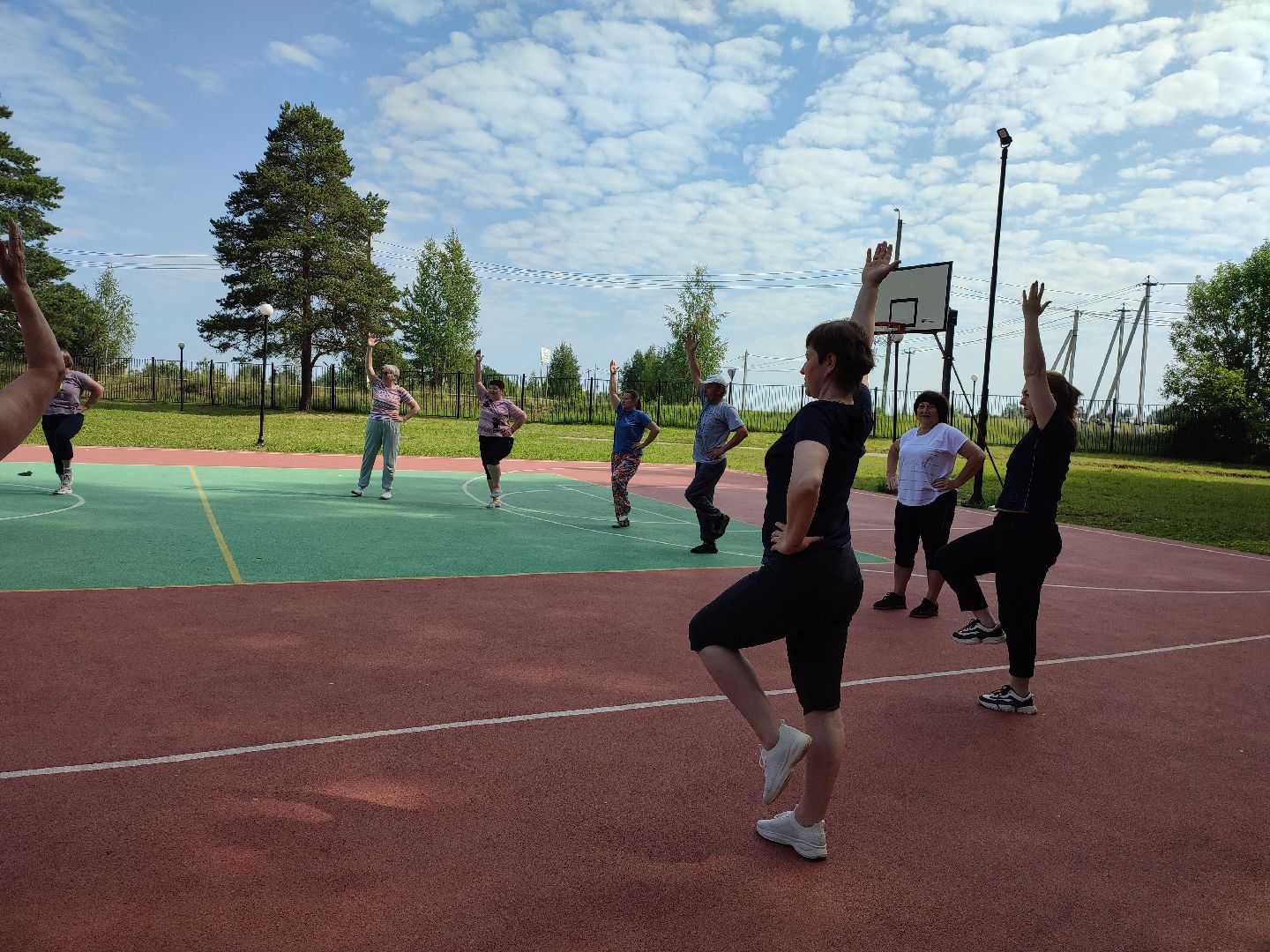 #талдом, #активноедолголетие, #йога, #асаны, #паркпобеды