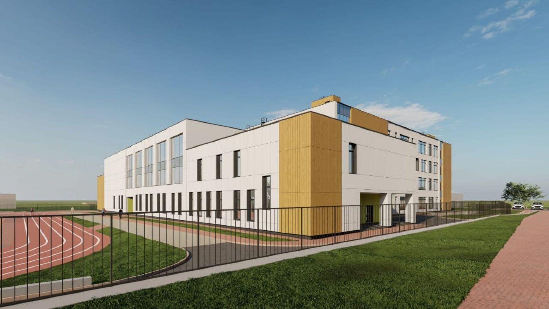 Одинцово, Немчиновка, строительство, школа, село,