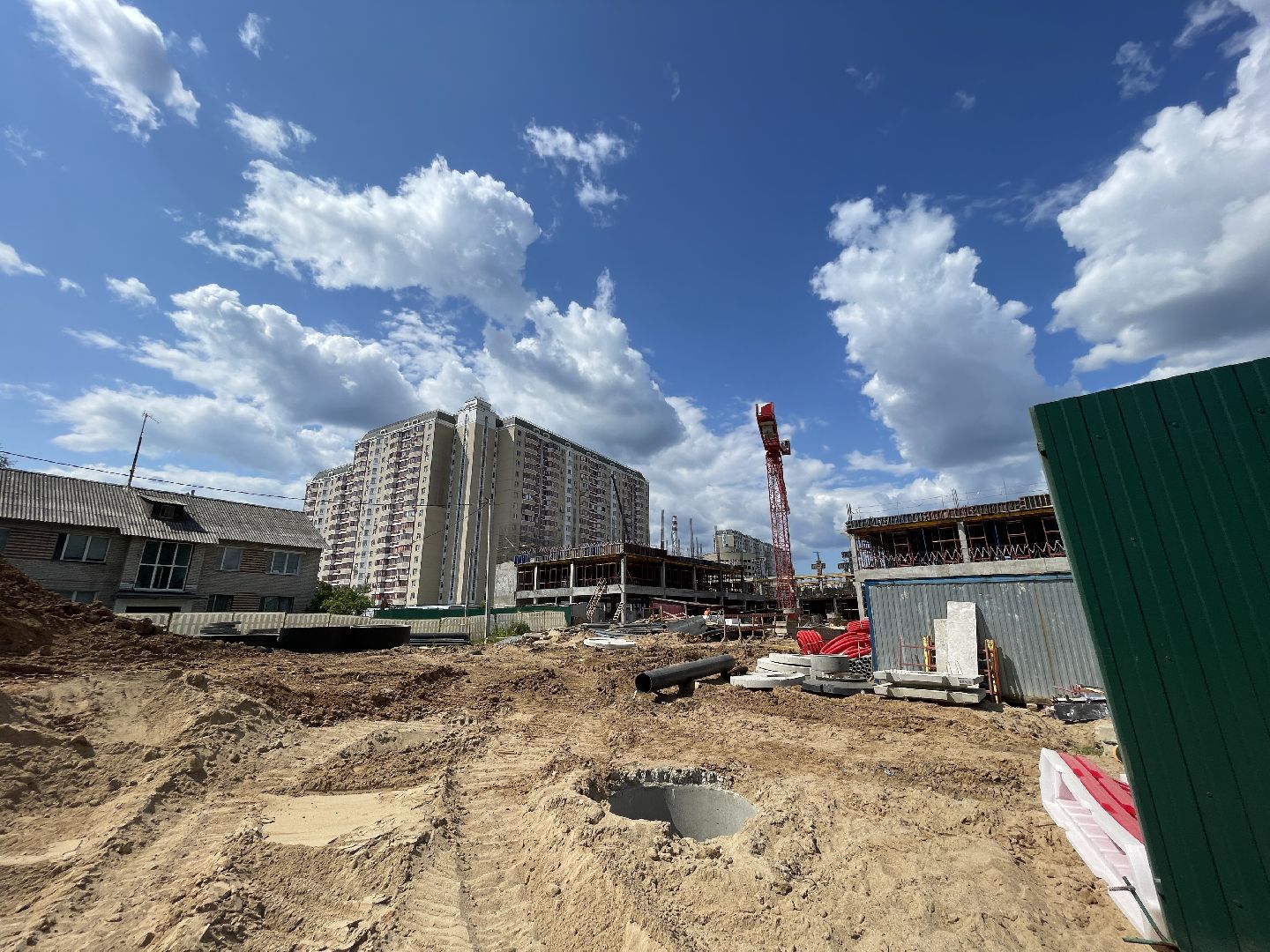 Одинцово, Немчиновка, строительство, школа, село,